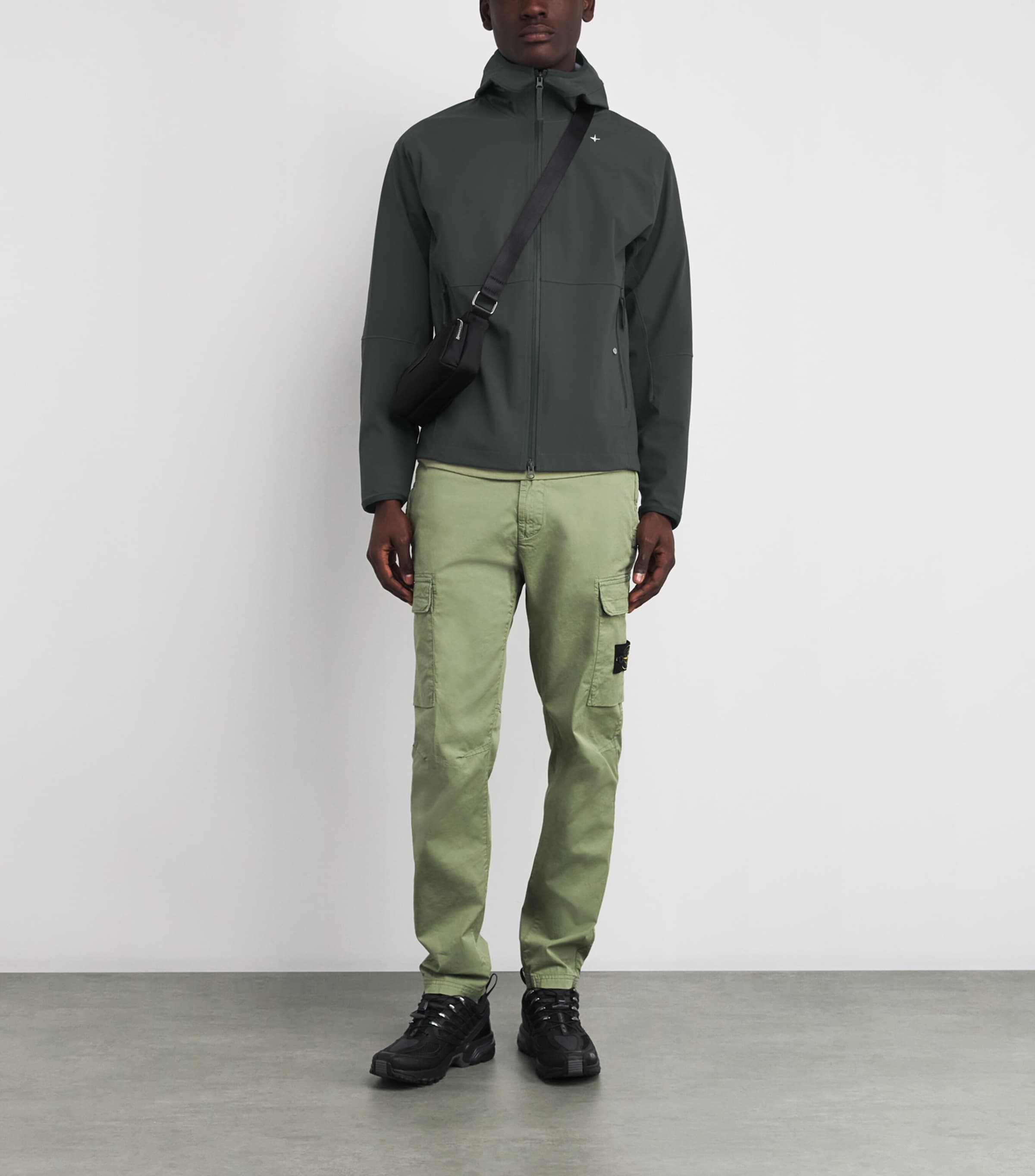 Stretch-Jersey Zip-Up Hoodie V0059 Image 2