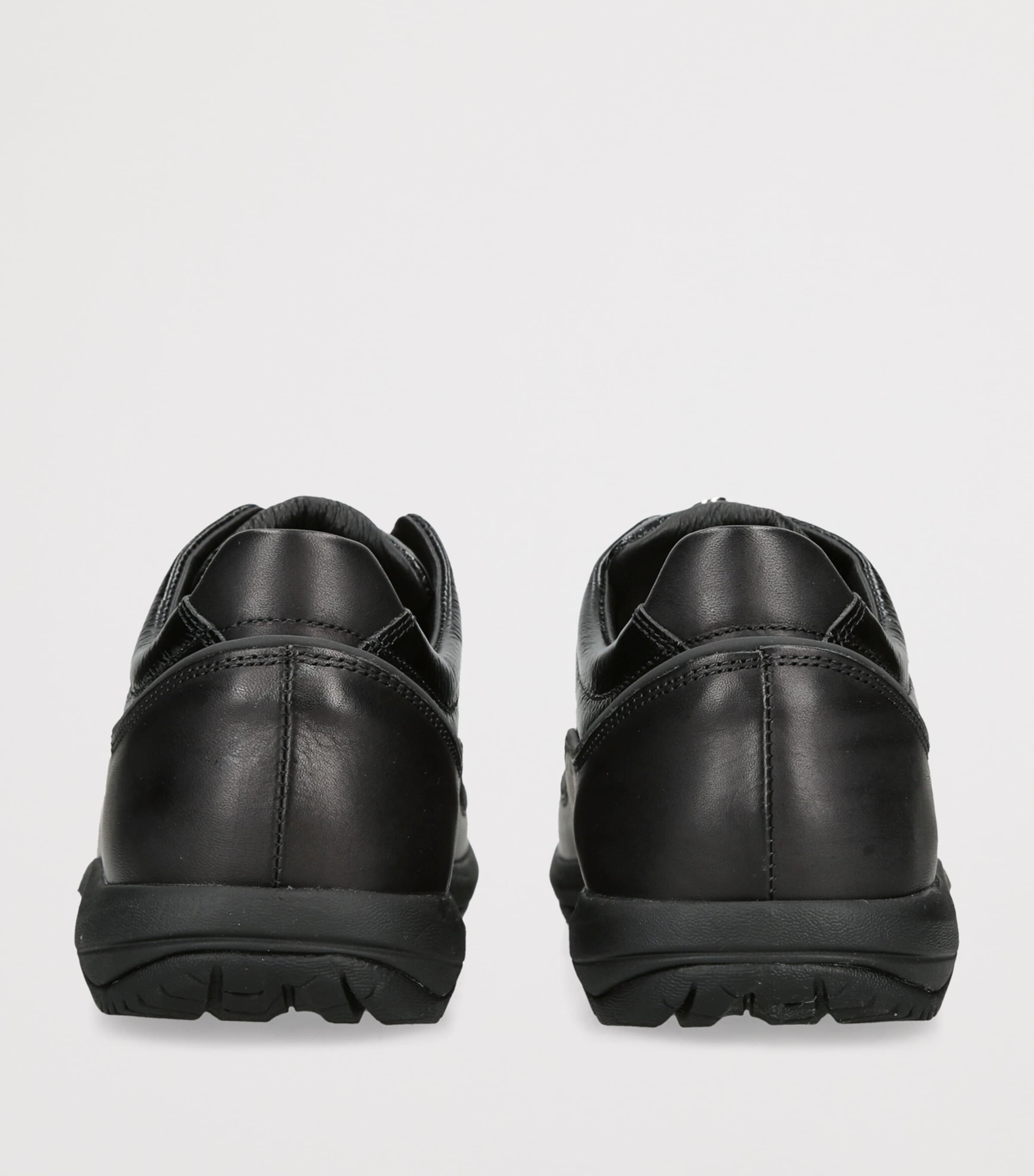 Diemme Crackled Leather Licata Sneakers Black Image 2