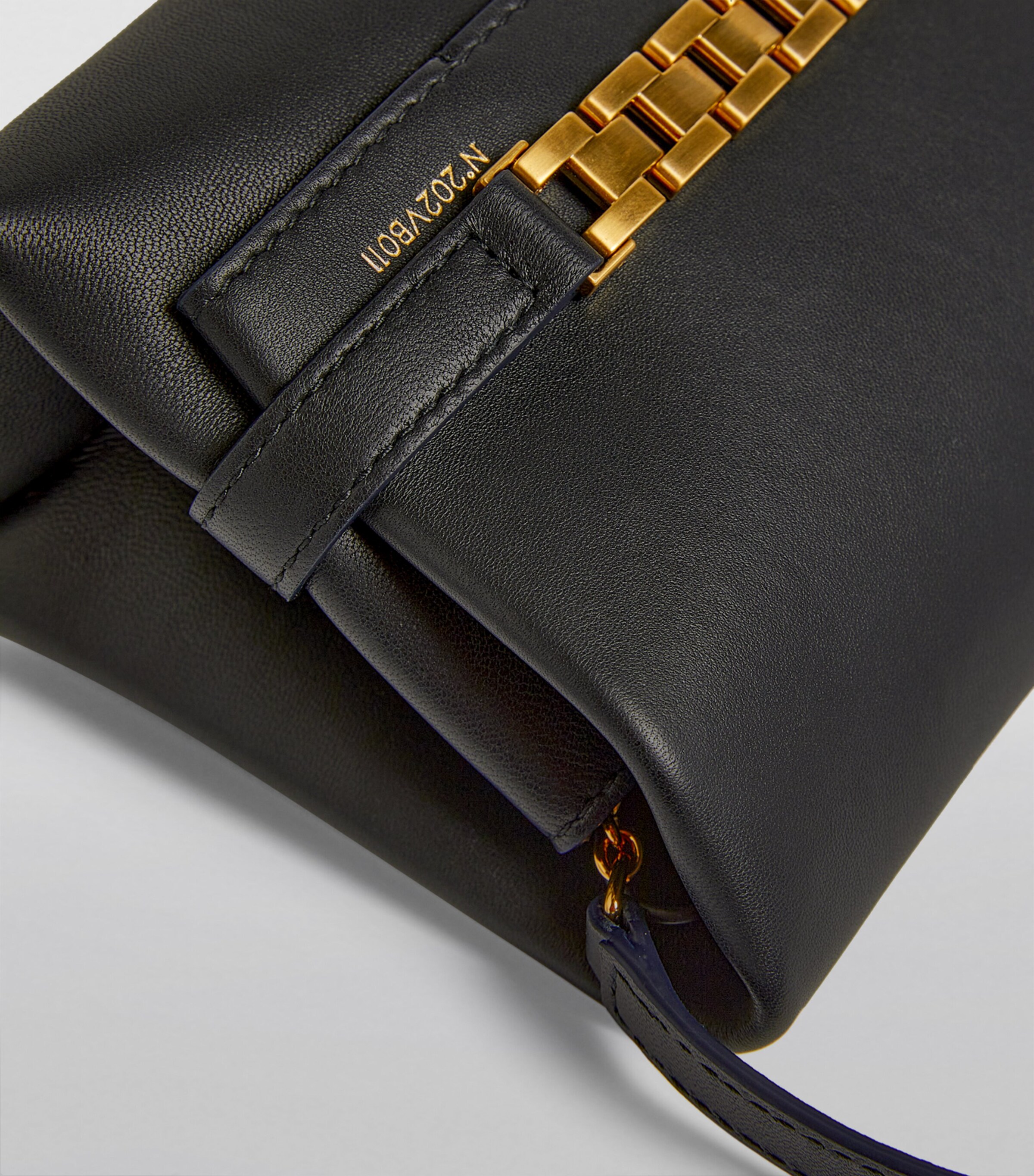 Leather Pouch Mini Bag BLACK Image 7