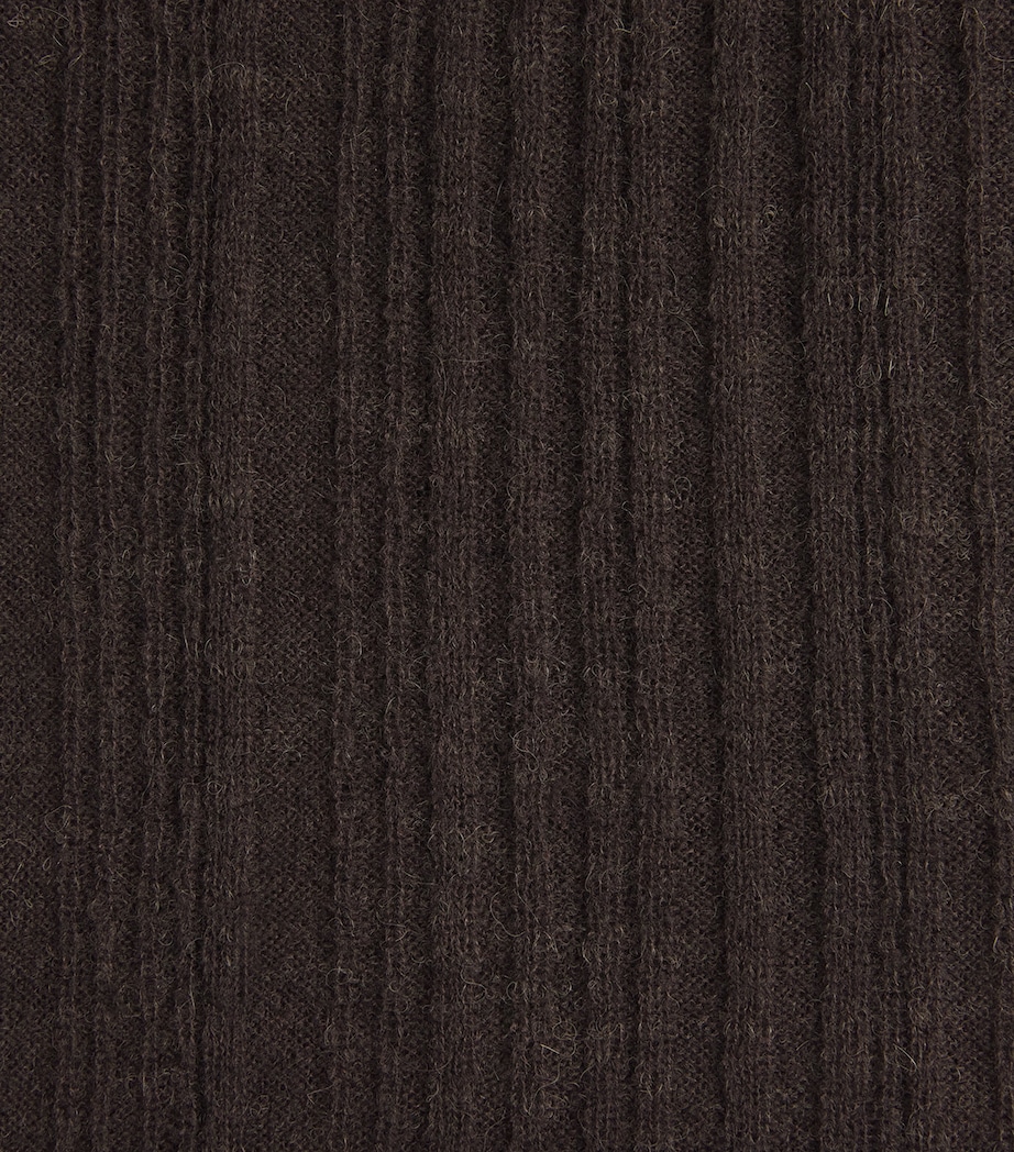 Wool-Blend Molony Rollneck Sweater COCOA Image 5