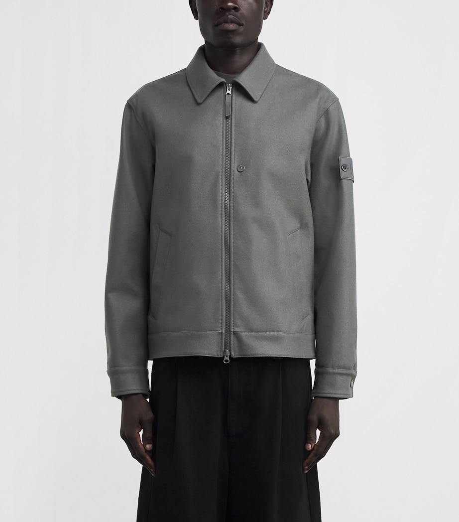 Wool-Blend Jacket V0067 Image 3
