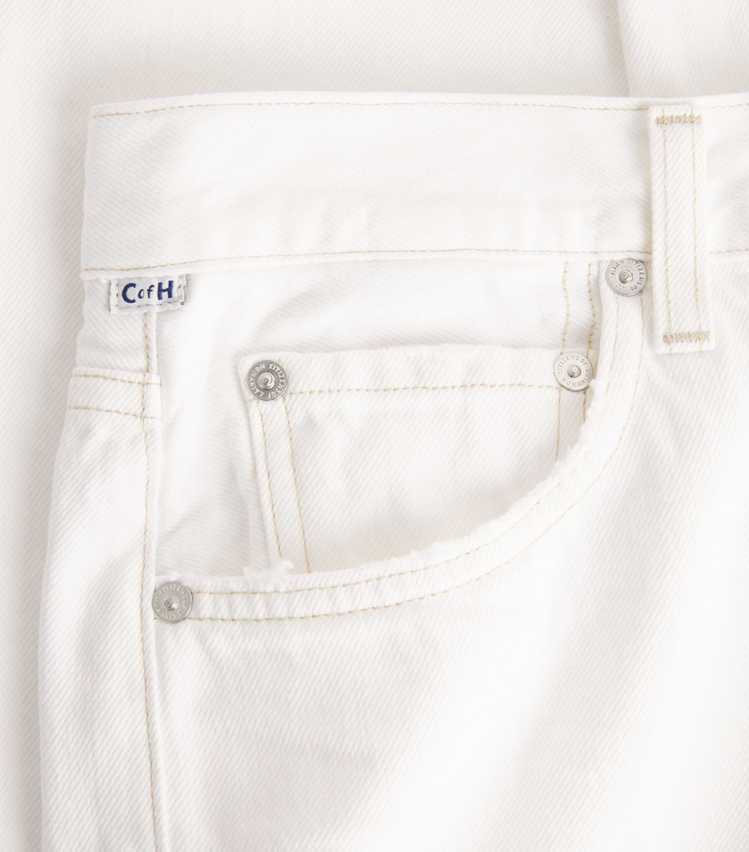 Citizens of Humanity Womens Miro Barrel-Leg Relaxed Jeans Soft White Image 6