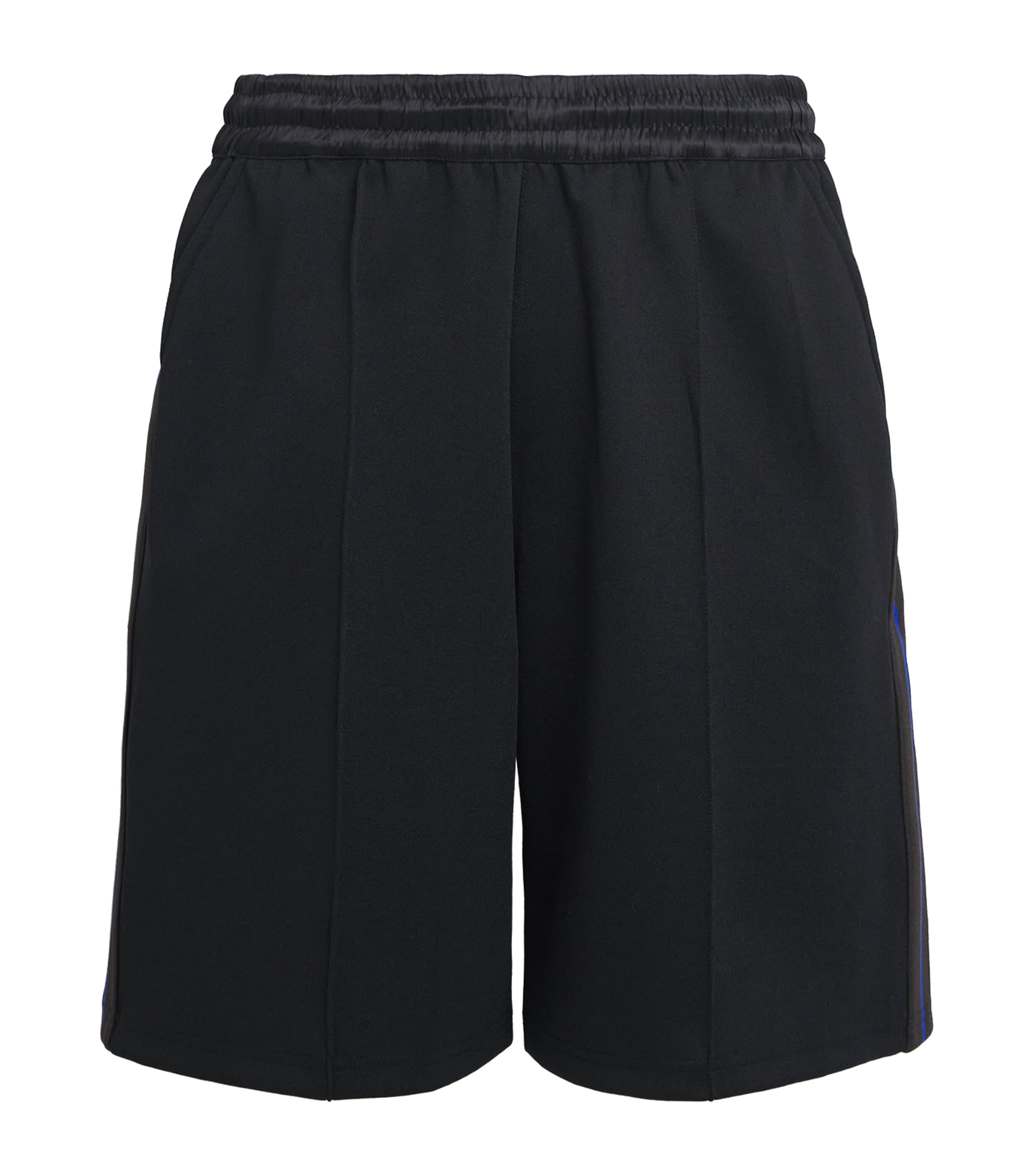 Wales Bonner Mens Form Track Shorts Black Image 1