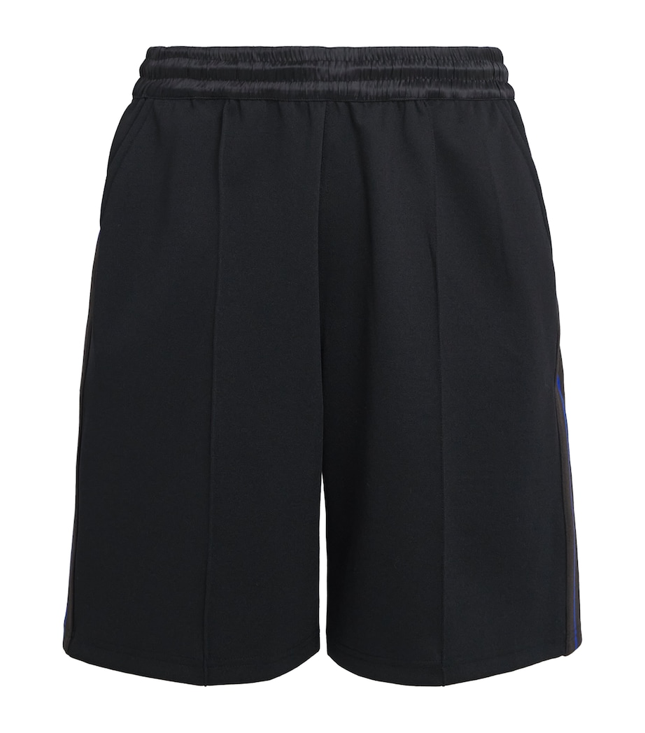 Wales Bonner Mens Form Track Shorts Black Image 1