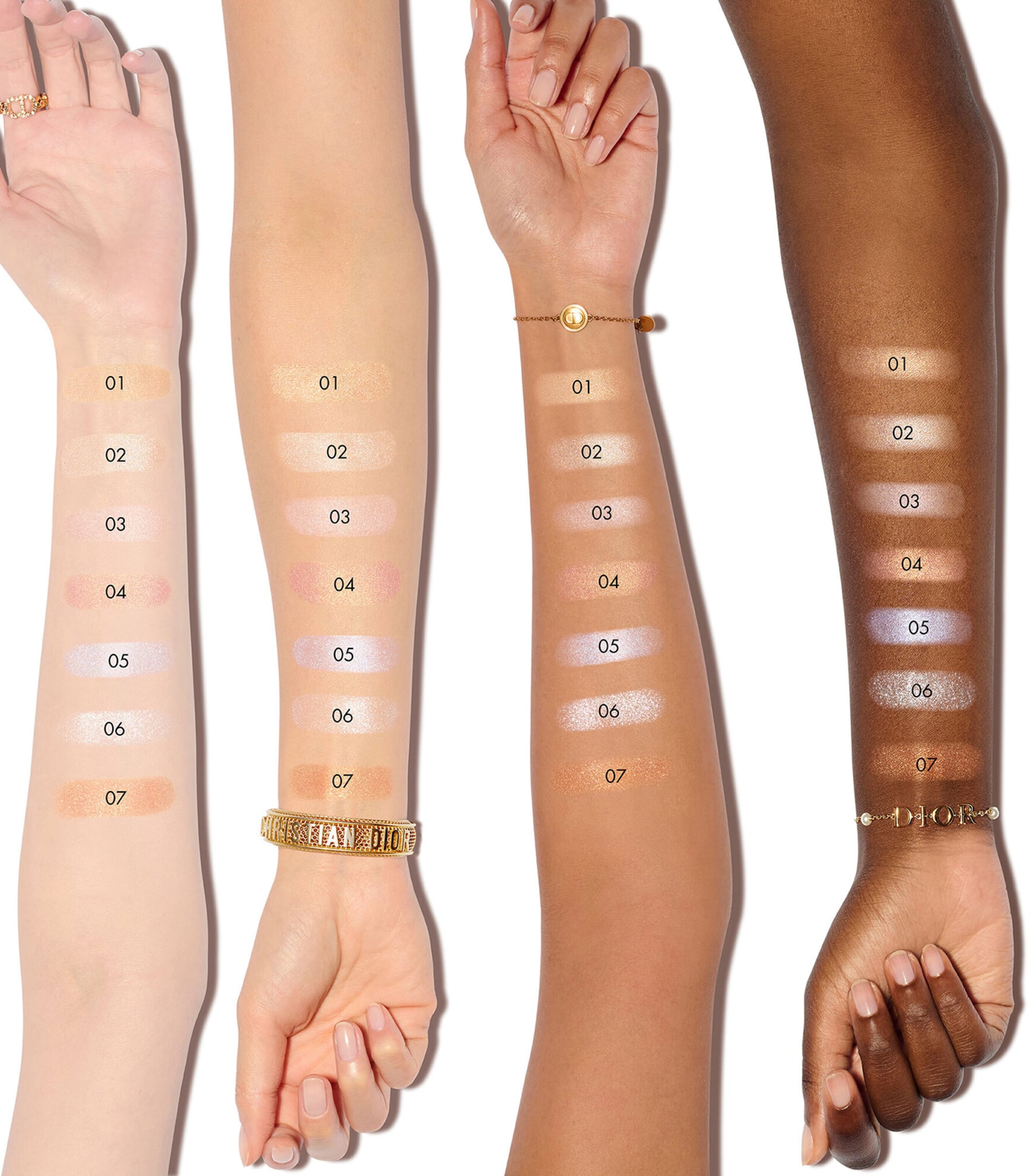 Dior Forever Glow Luminizer Highlighter 01 NUDE HALO Image 2