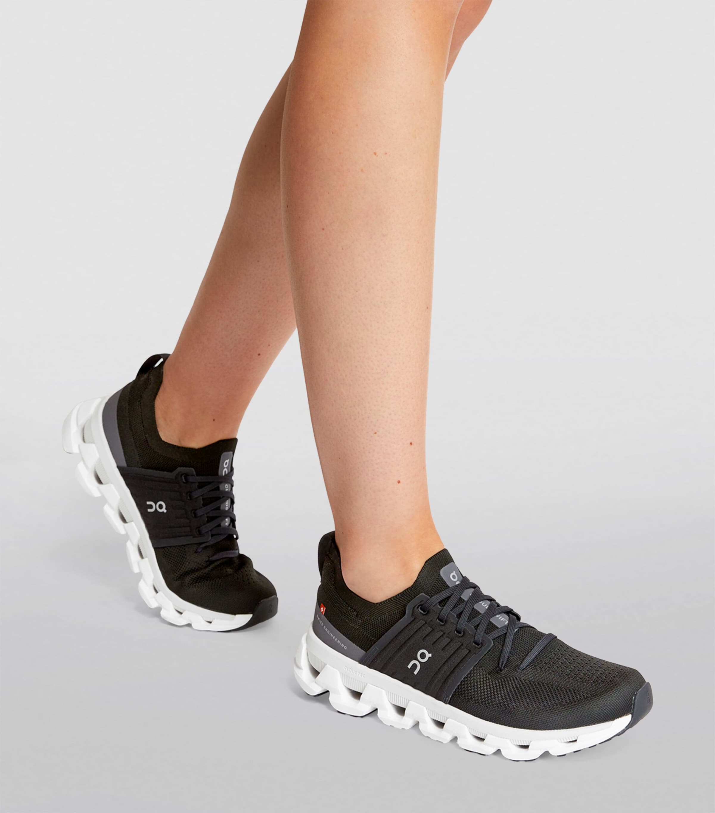 Cloudswift 3 Trainers ALL BLACK Image 6