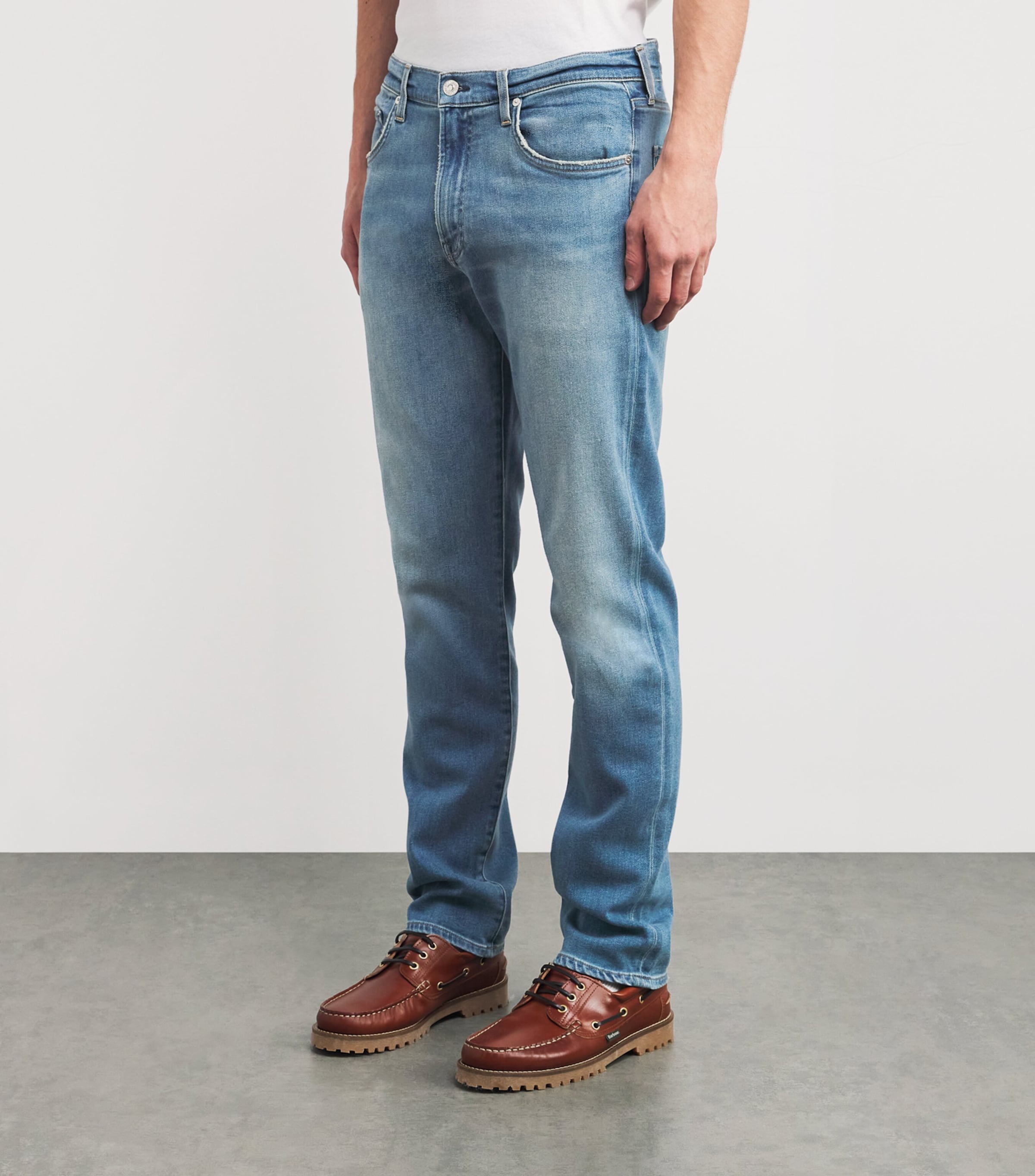 Citizens of Humanity Mens Gage Slim-Straight Jeans Davenport Image 3