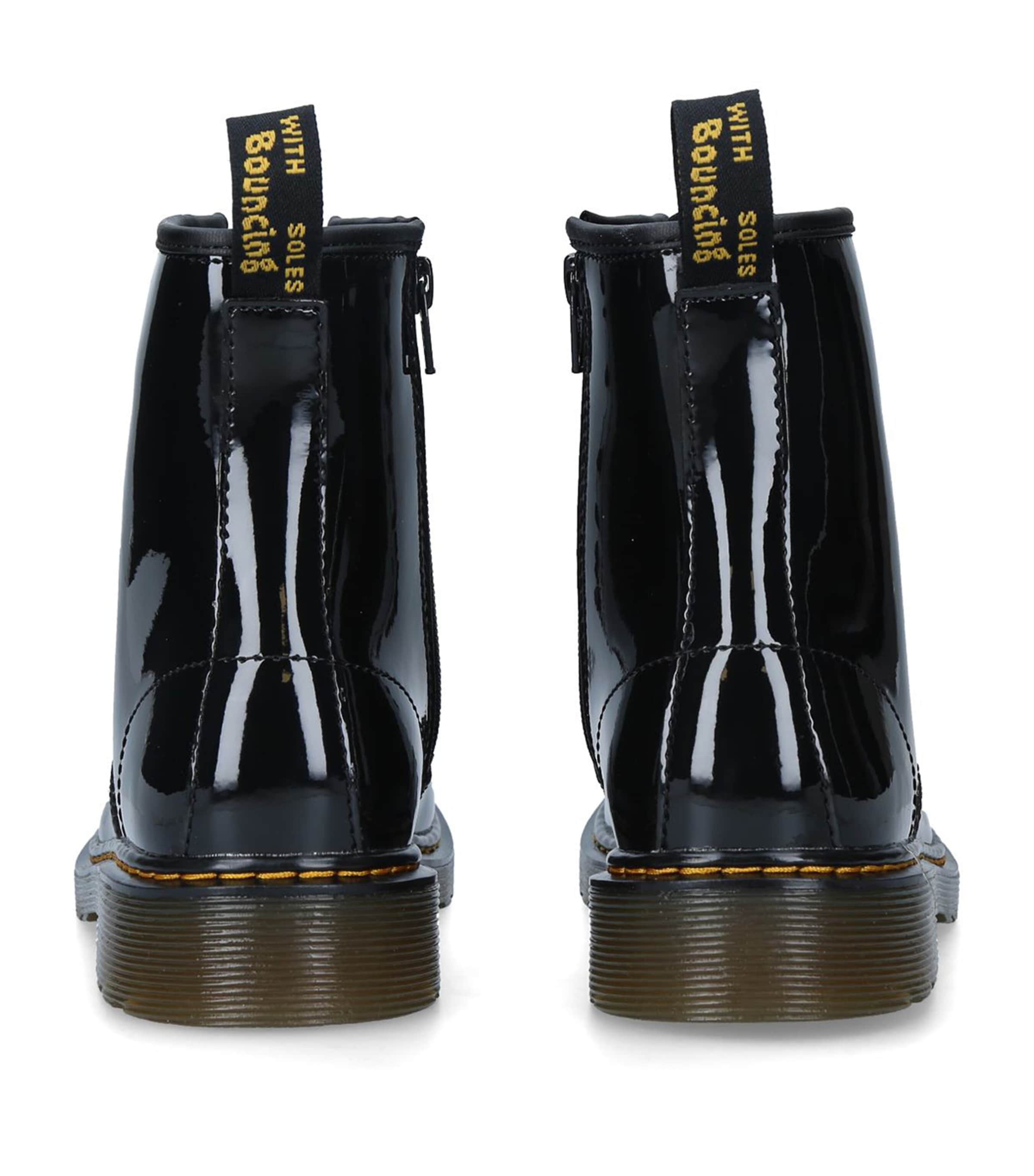 Dr. Martens Leather Vintage 1460 Boots Black Image 2