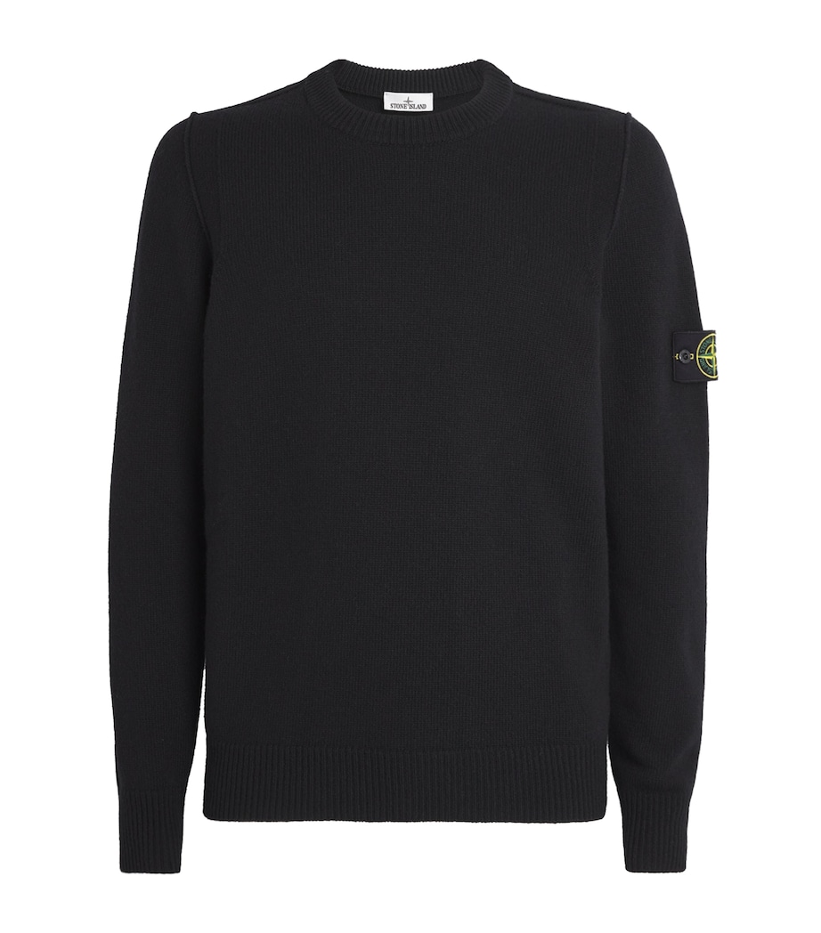 Virgin Wool-Blend Midweight Sweater V0029 Image 1