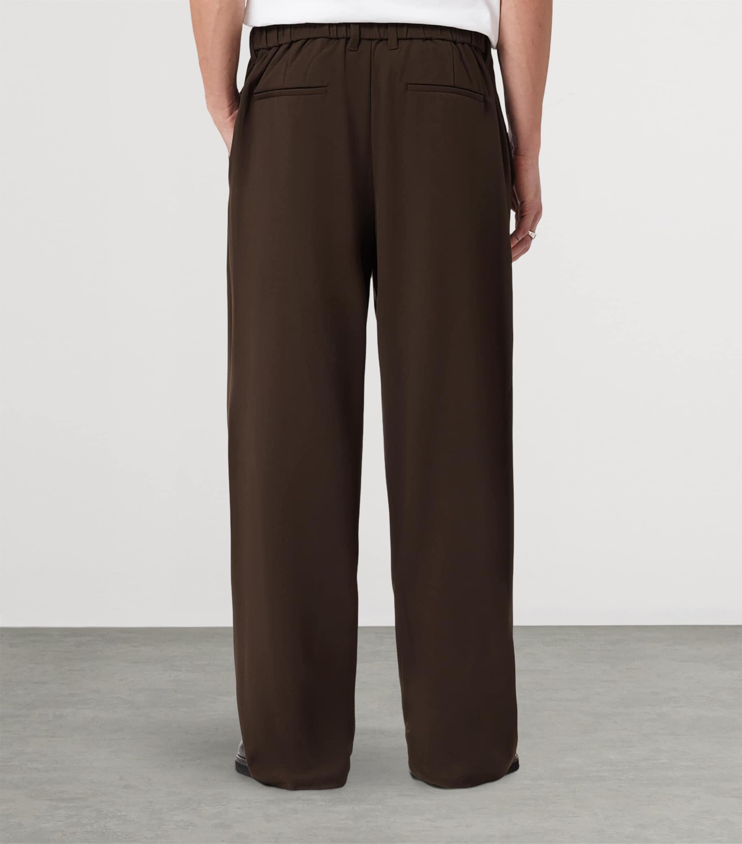 Wide-Leg Halla Trousers TAUPE BROWN Image 6