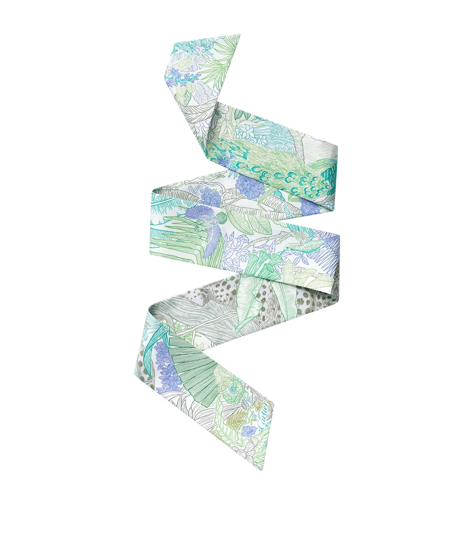 Silk Panthère Greenhouse Twilly SAGE GREEN Image 1