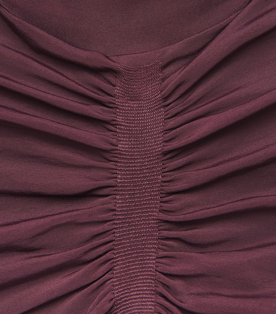 Off-The-Shoulder Draped Top 3249 WILD PLUM Image 5