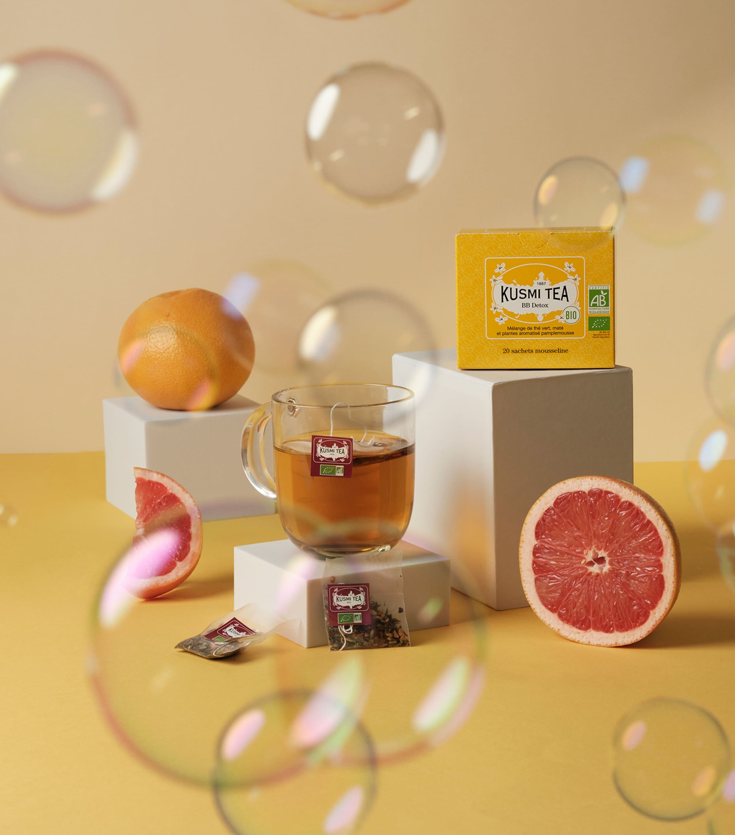 Kusmi Organic BB Detox Tea (20 Tea Bags) Image 2