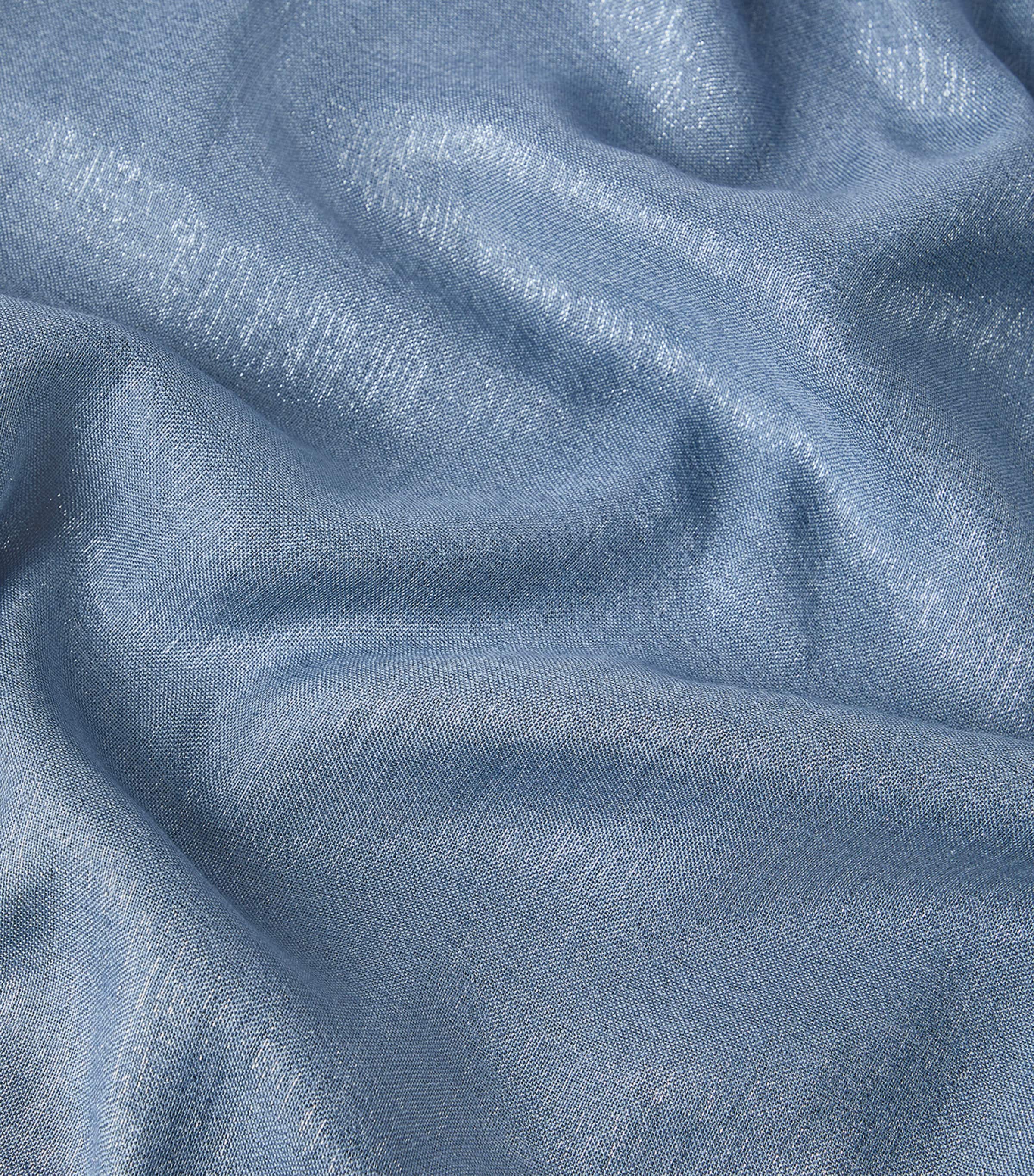 Brunello Cucinelli Cashmere-Silk Blend Sparkling Scarf Image 4