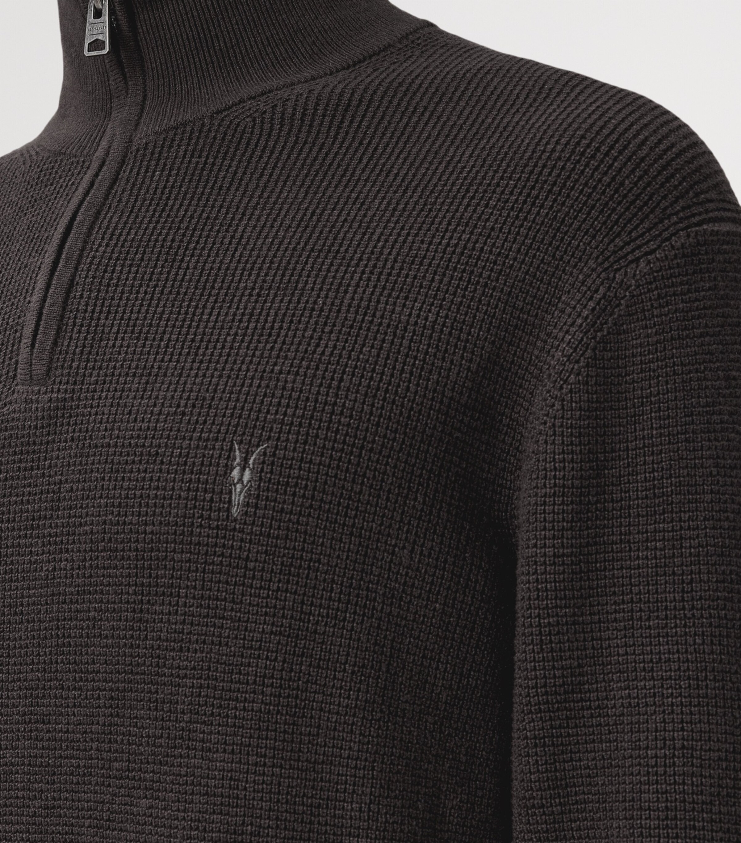 Aspen Quarter-Zip Sweater ESPRESSO BROWN Image 8