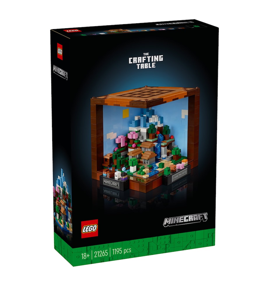 Lego Minecraft Crafting Table Model Set for Adults 21265 Image 1