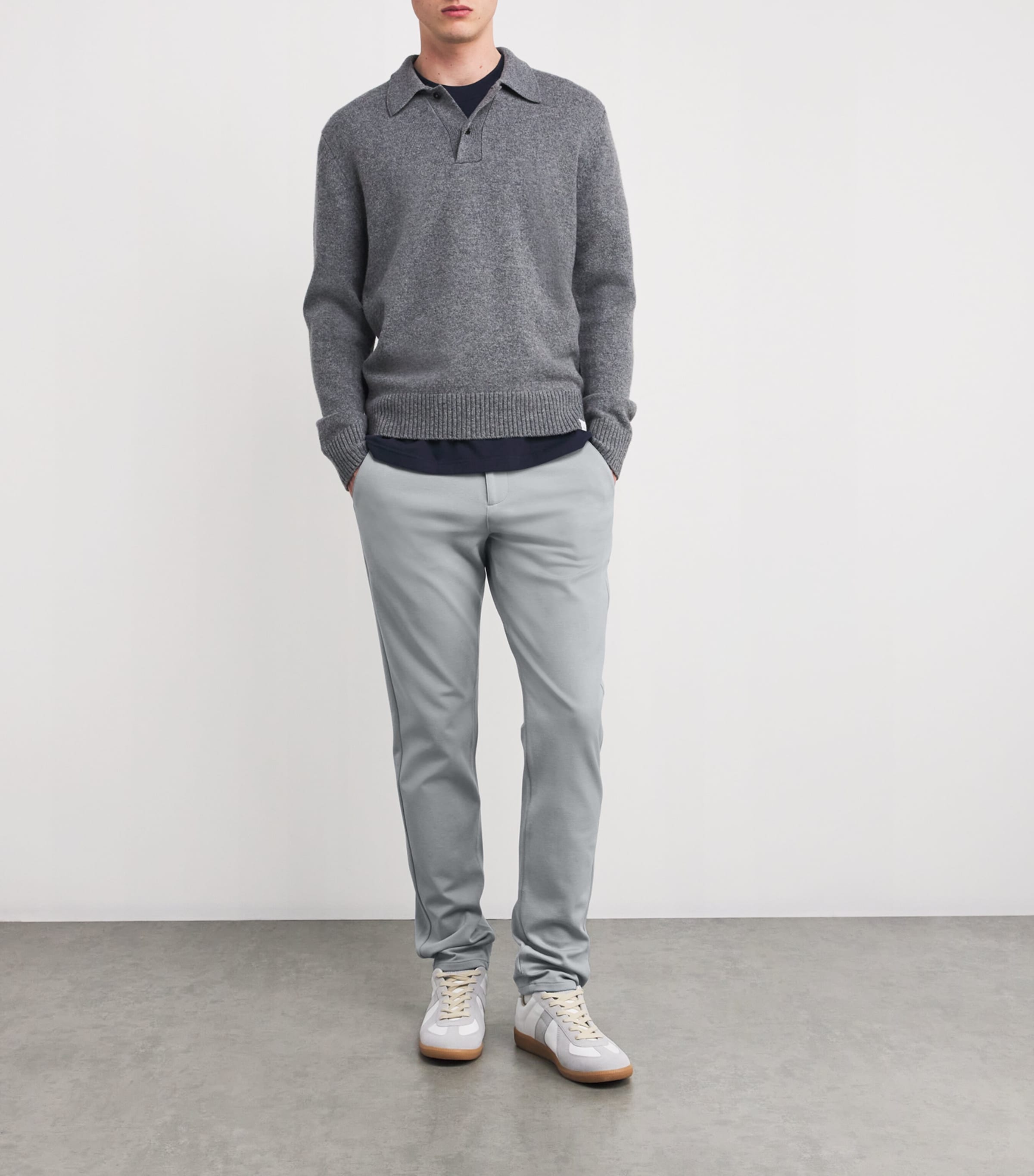 Jersey Stafford Trousers MOON SHADOW Image 2