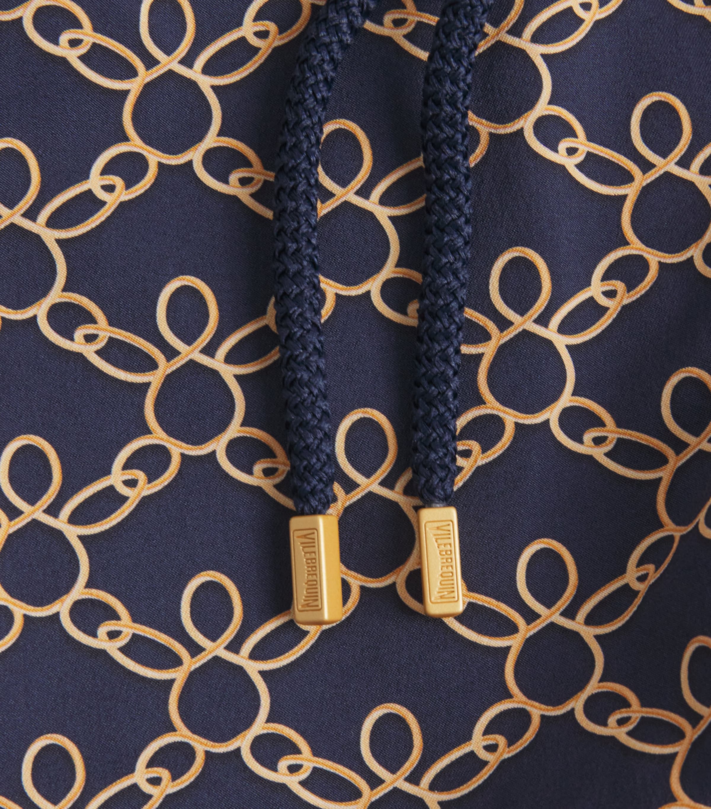 Turtle Print Moorise Swim Shorts 390-BLEU MARINE Image 5