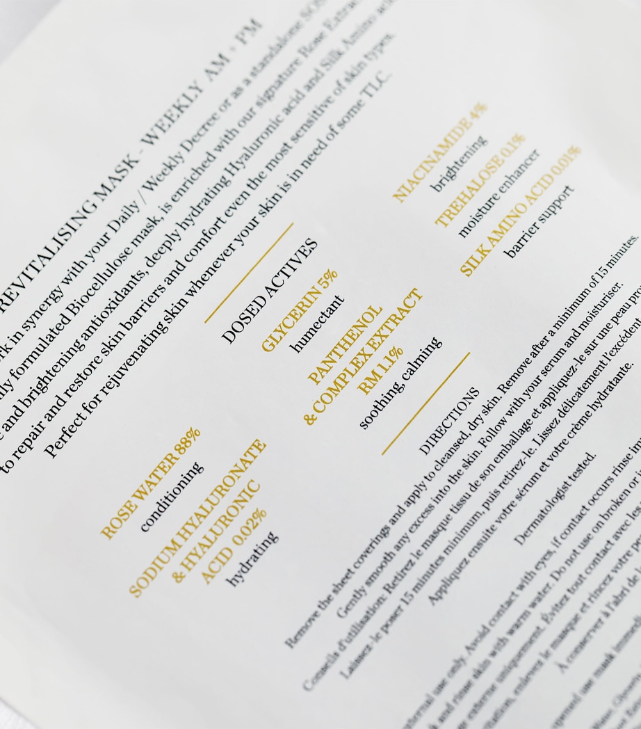 SOS Revitalising Mask (6 x 35g) NO COLOUR Image 3