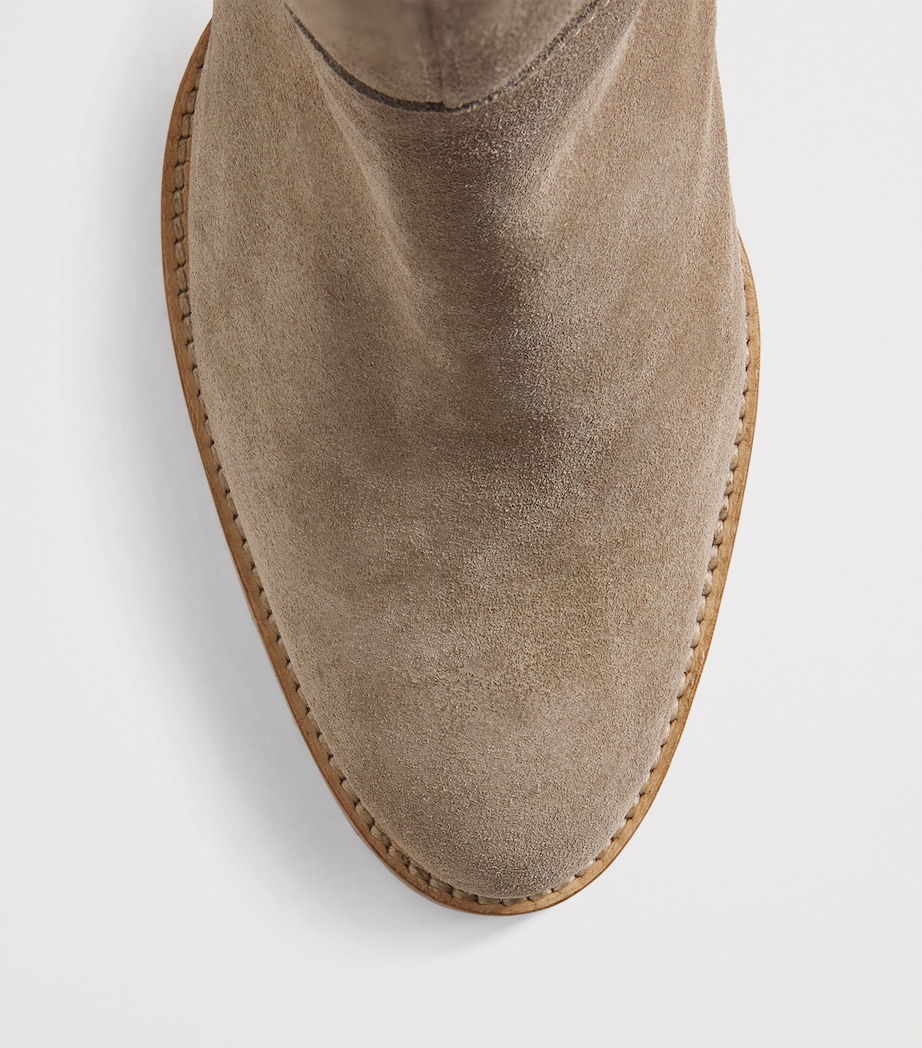 Merino Shearling Knee-High Boots 85 A2192 Image 5