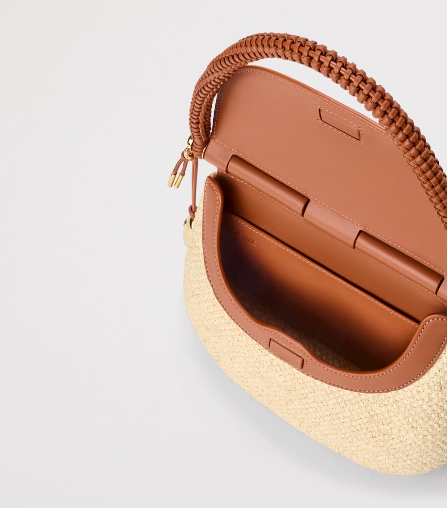 LOEWE x Paula’s Ibiza Medium Raffia Pescador Shoulder Bag Natural/tan Image 5