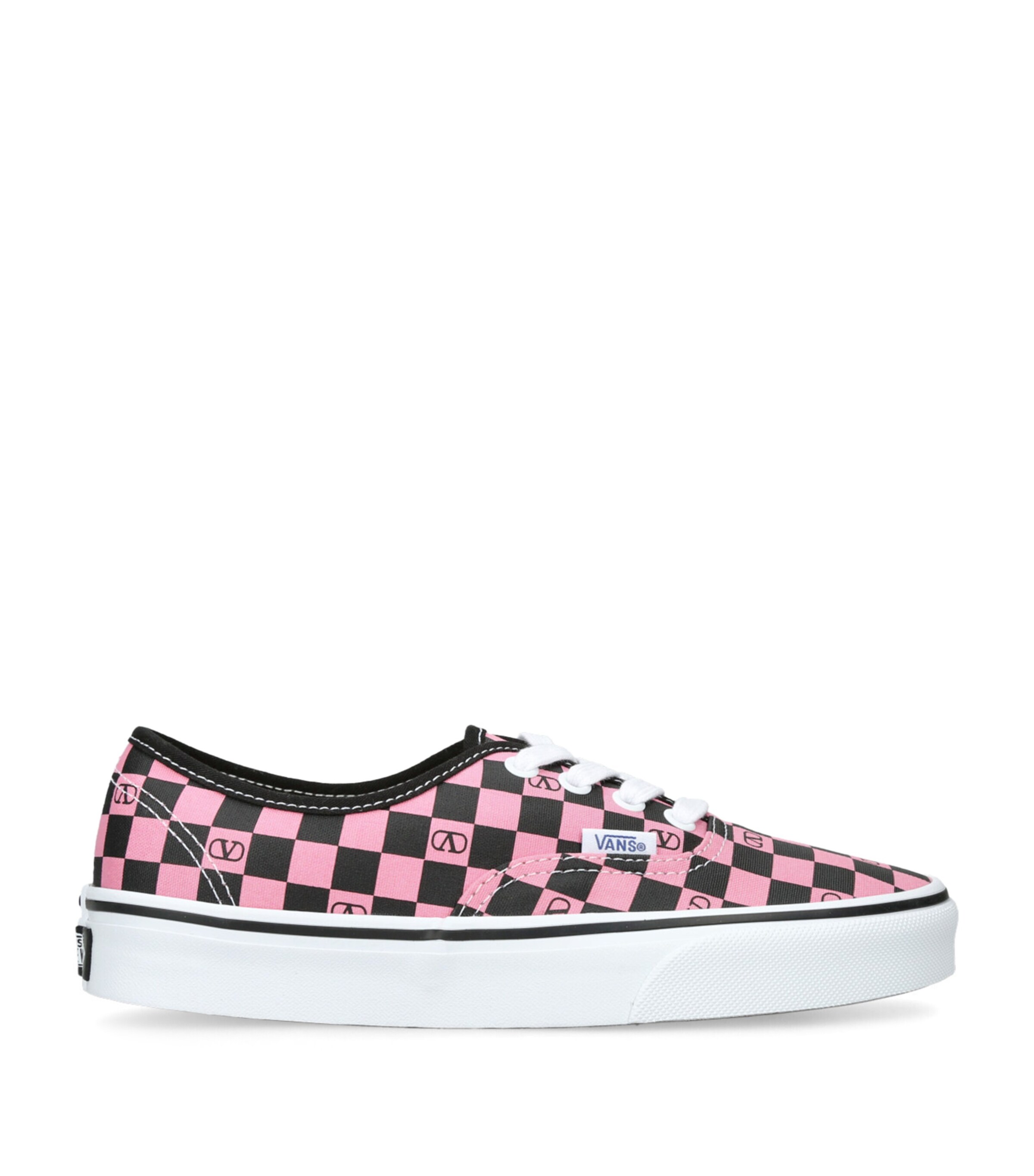 x Vans Canvas Checkerboard Sneakers PINK COMB Image 1