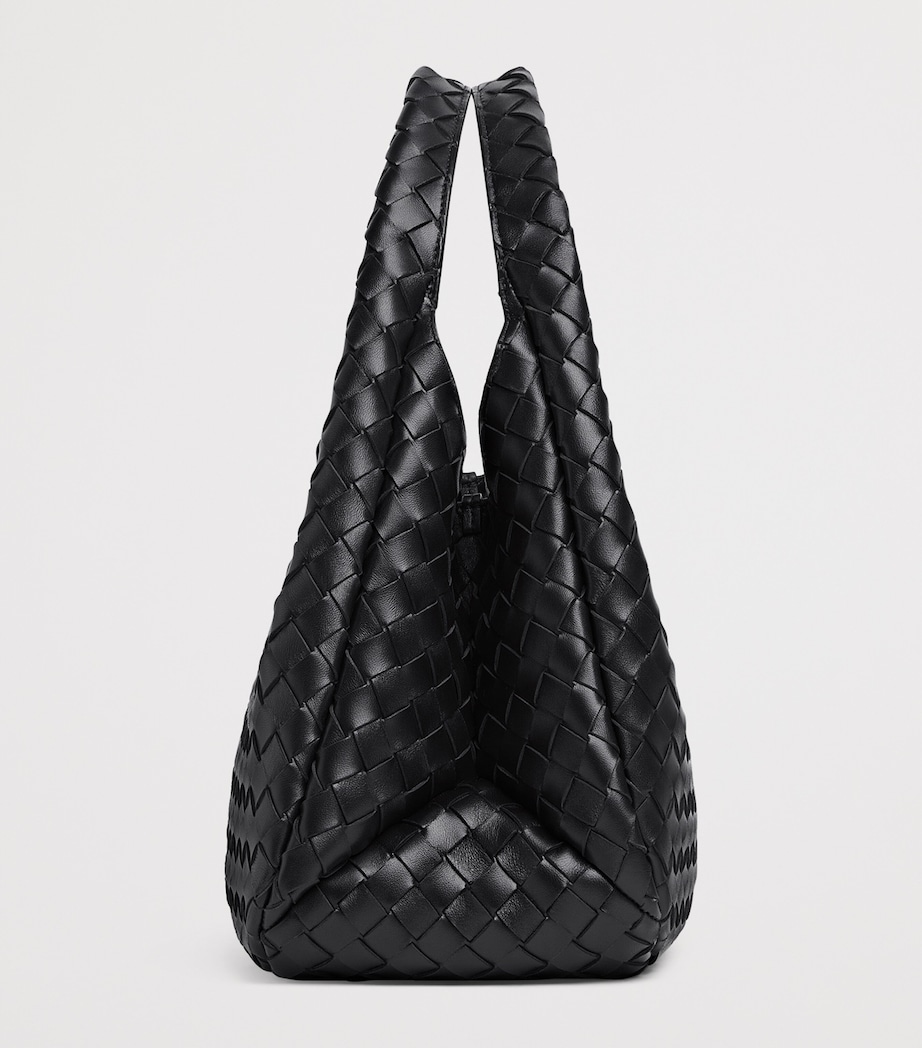 Medium Leather Intrecciato Campana Shoulder Bag 1019 Image 3