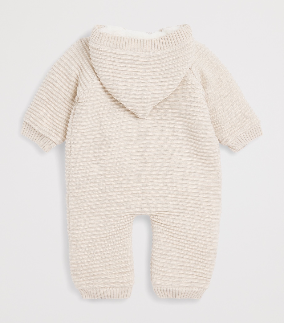 Virgin Wool Snowsuit (1-12 Months) 73 H94 Image 2