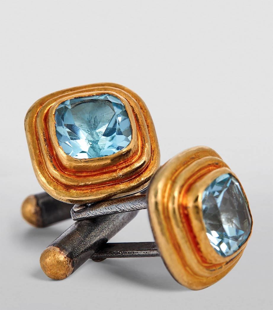 Topaz Cufflinks TOPAZ / GOLD Image 6