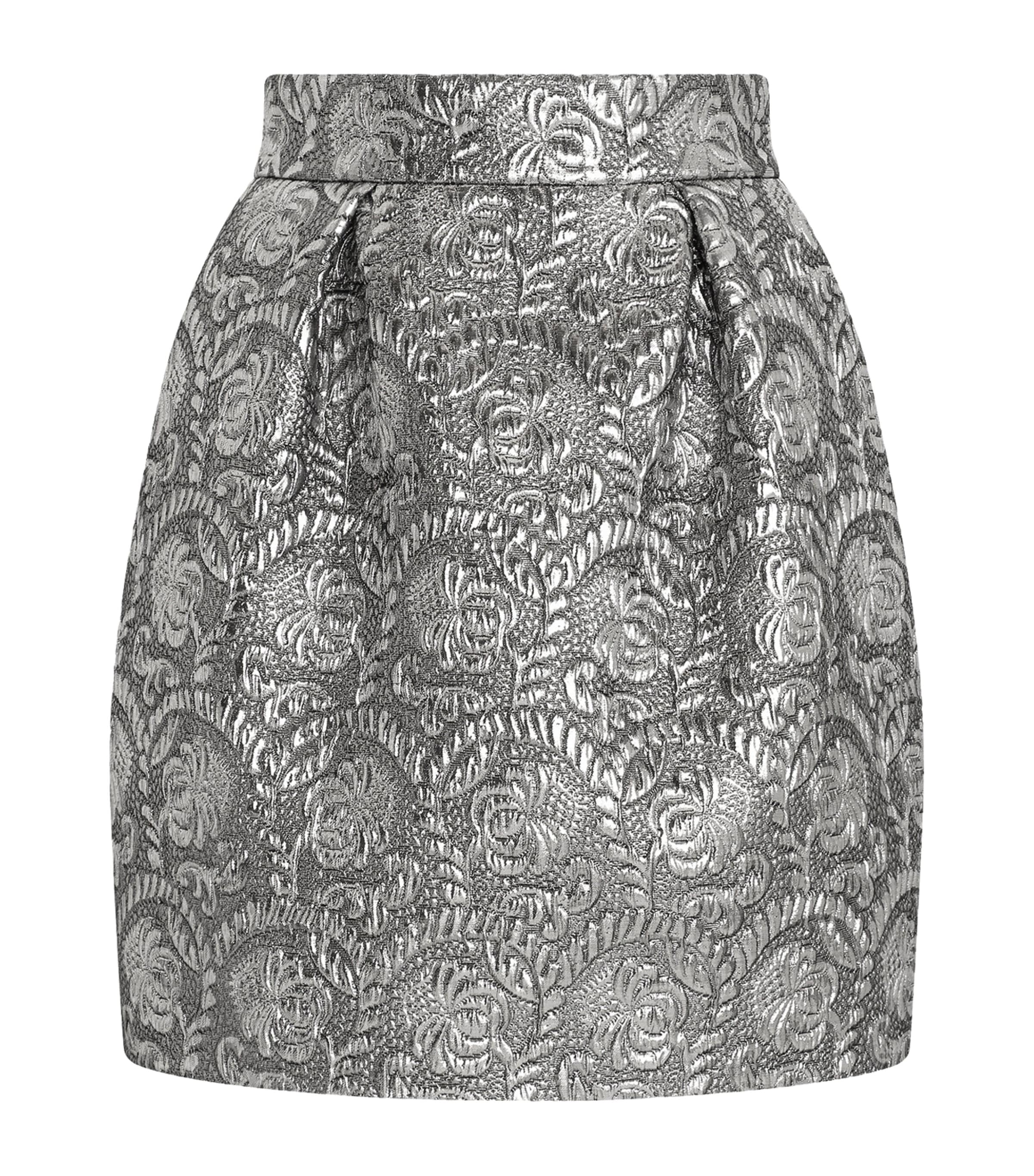 Dolce & Gabbana Brocade-effect Midi Skirt