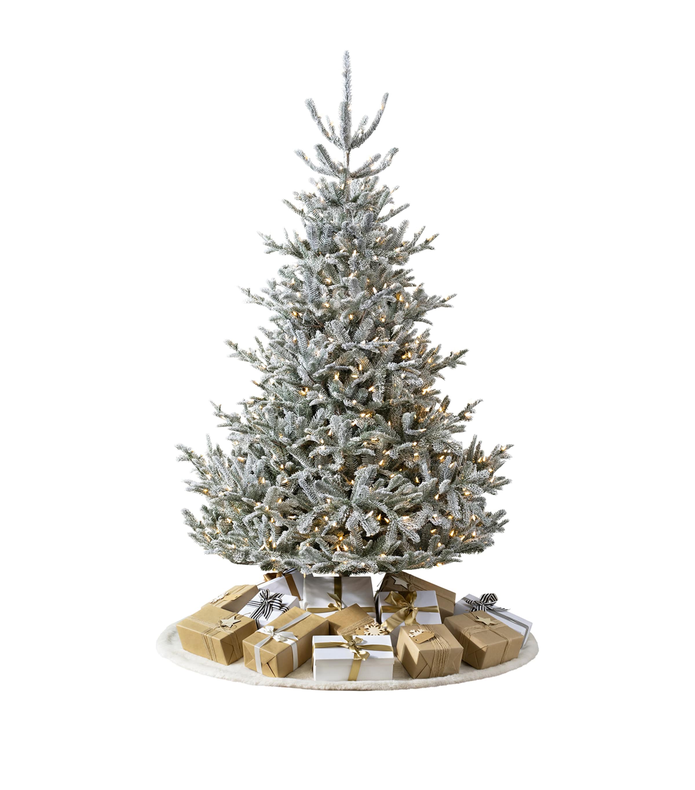 BALSAM HILL Nordmann Fir LED Flip Christmas Tree (6ft) Green Image 1