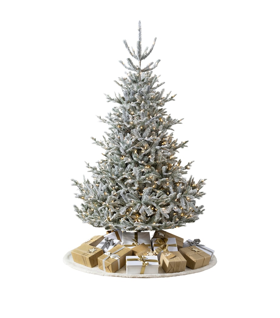 BALSAM HILL Nordmann Fir LED Flip Christmas Tree (6ft) Green Image 1