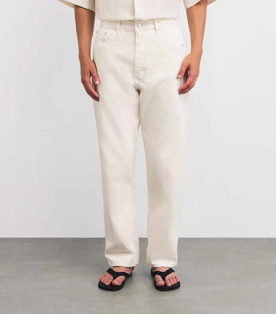 Straight-Fit Riso Jeans PARCHMENT Image 3