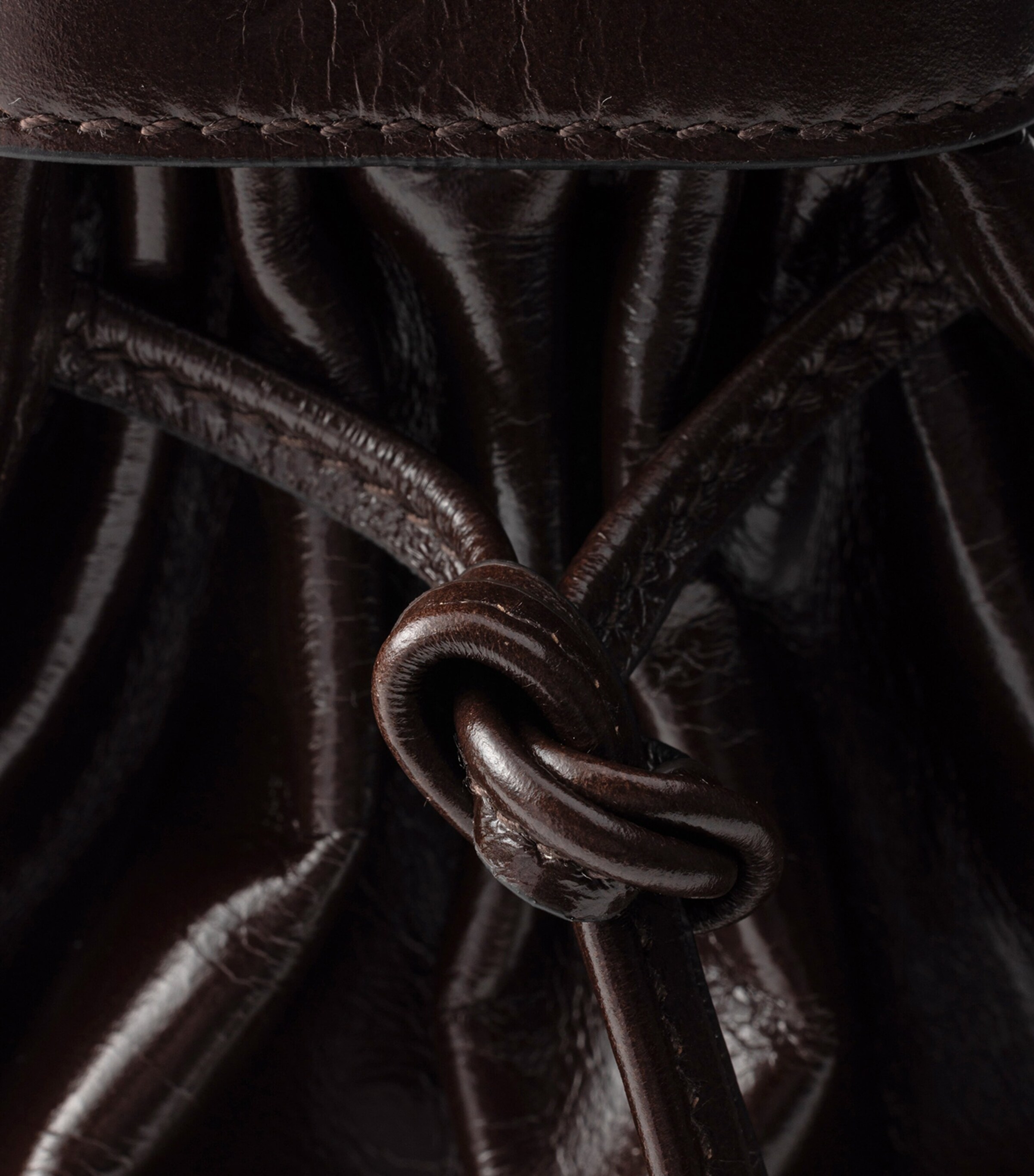 Prada Large Leather Buckled Tote Bag Image 6