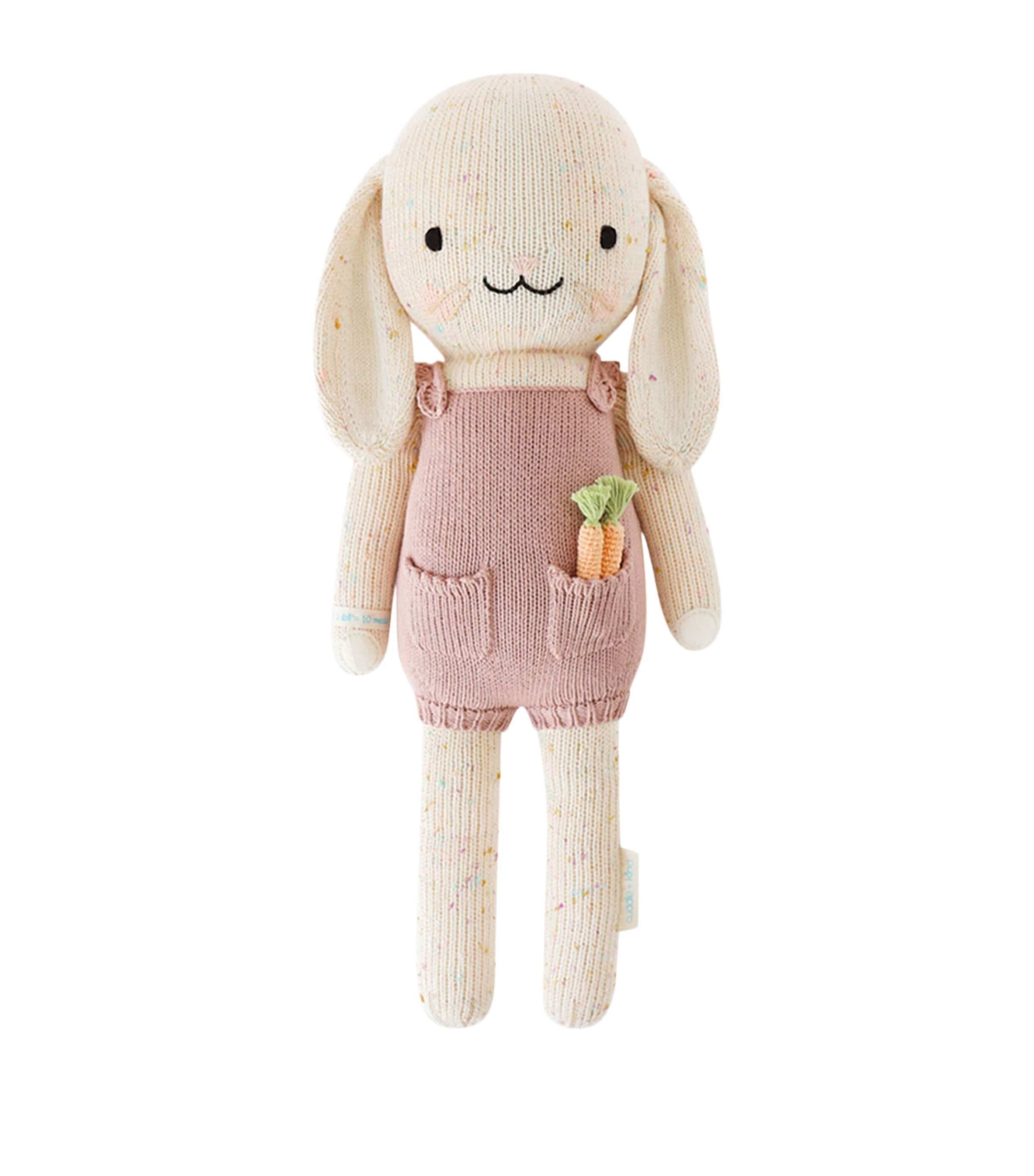 Cuddle + Kind Cotton Harper the Bunny (33cm) Image 1