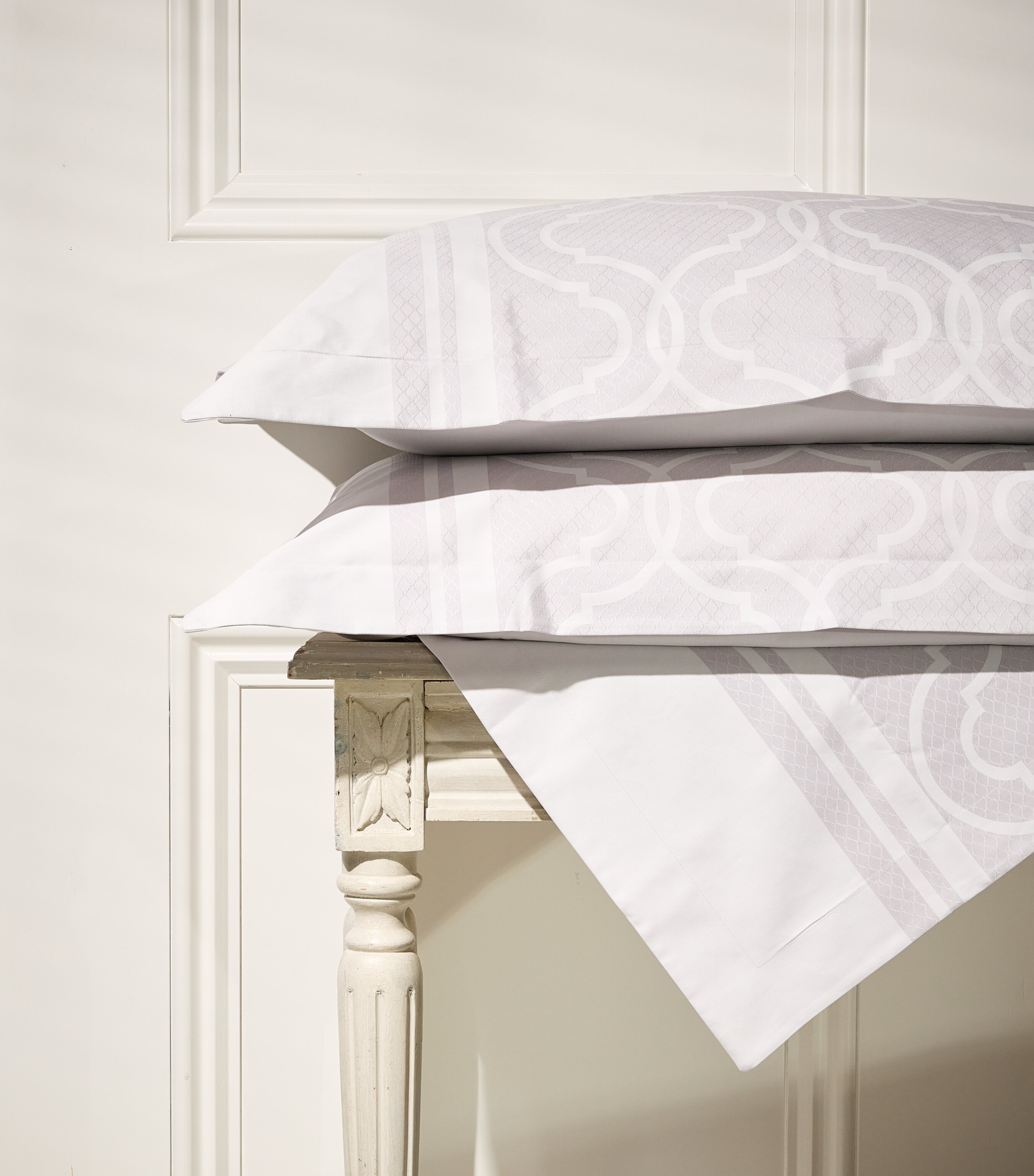 Roowa Super King Fitted Sheet (180cm x 200cm) PERLE Image 4