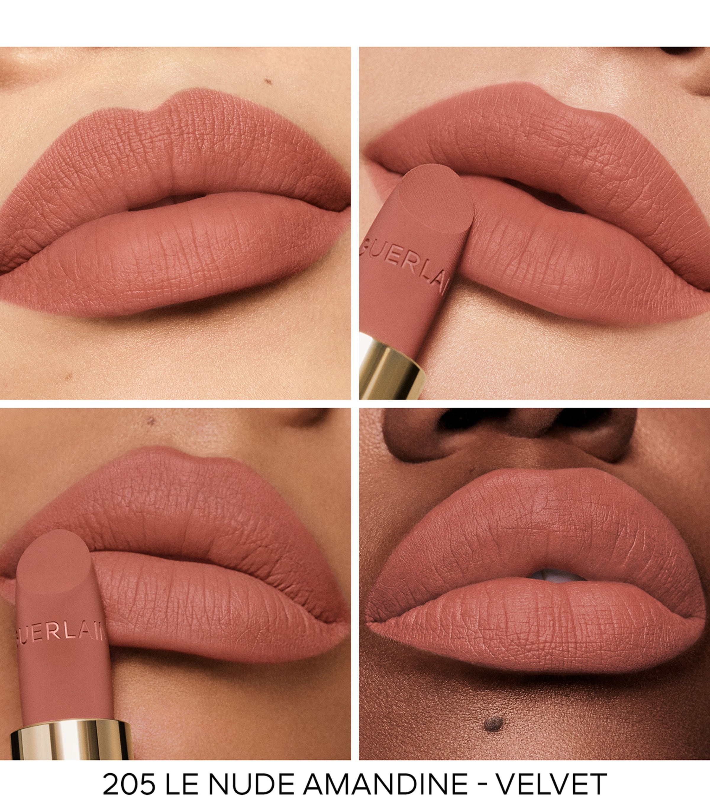 Rouge G Ultra-Care Velvet Lipstick - Refill 205 NUDE Image 3