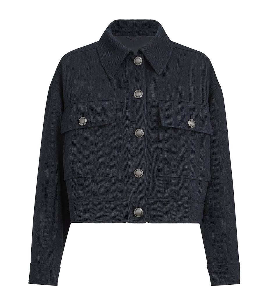Brunello Cucinelli Womens Virgin Wool Jacket Image 1