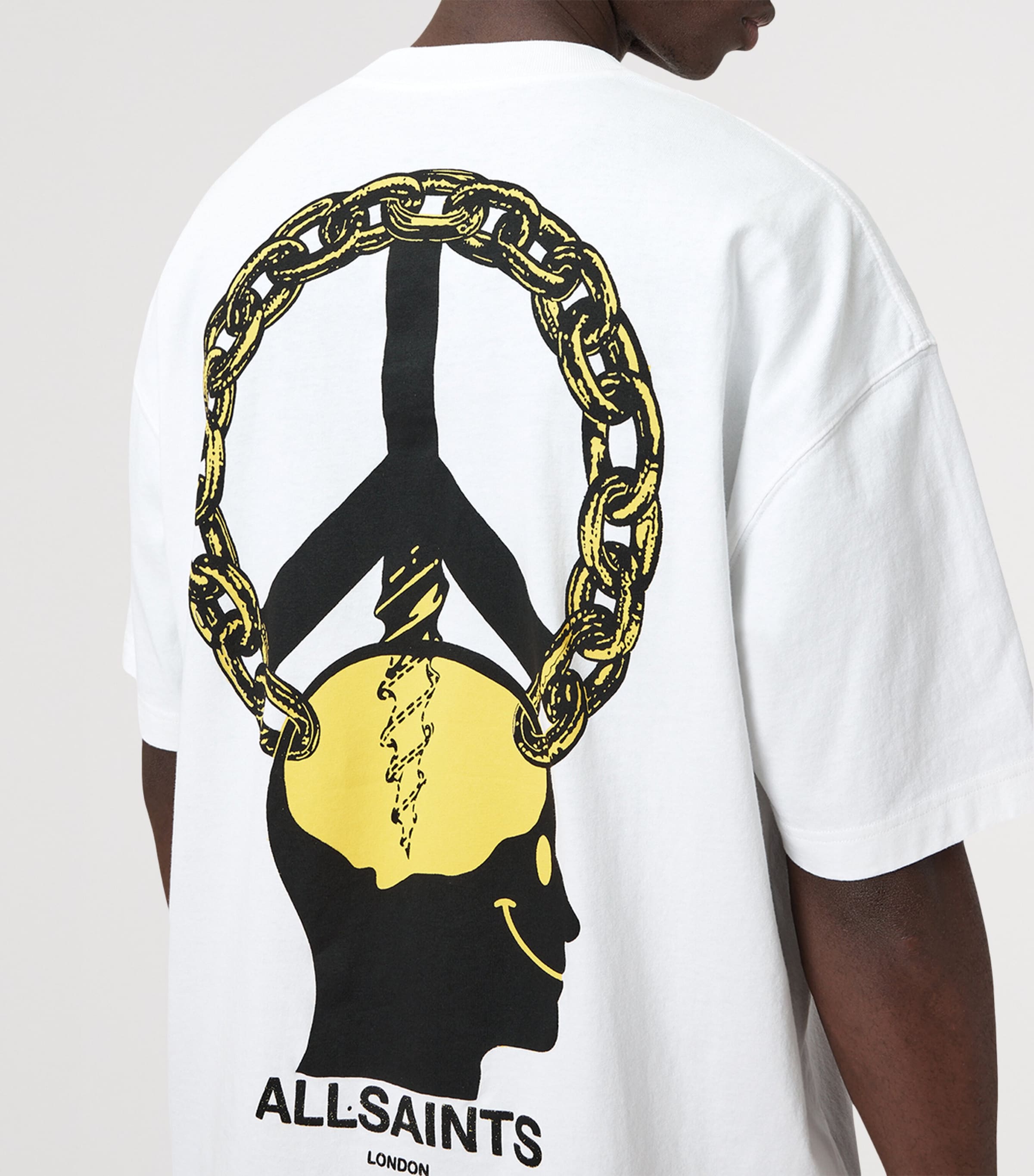 Organic Cotton Screwed T-Shirt OPTIC WHITE Image 6