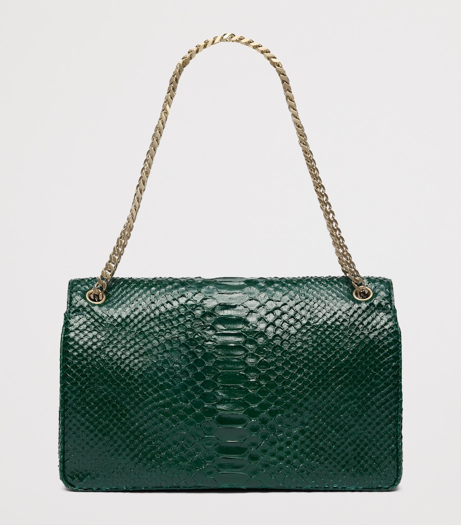 TOM FORD Large Laminated Leather Shoulder Bag Gdr Image 4