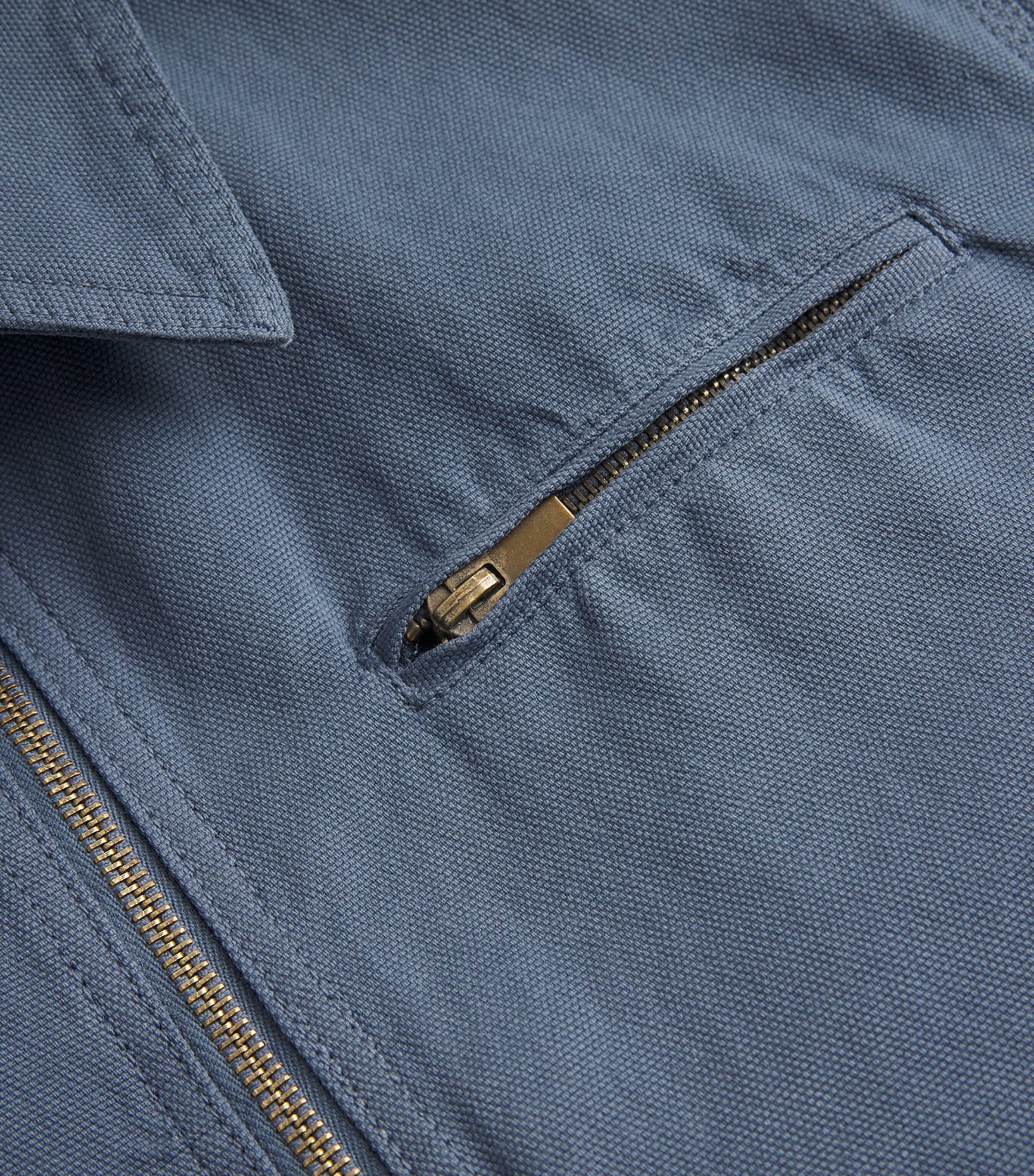 Cotton Work Jacket BLUE Image 5