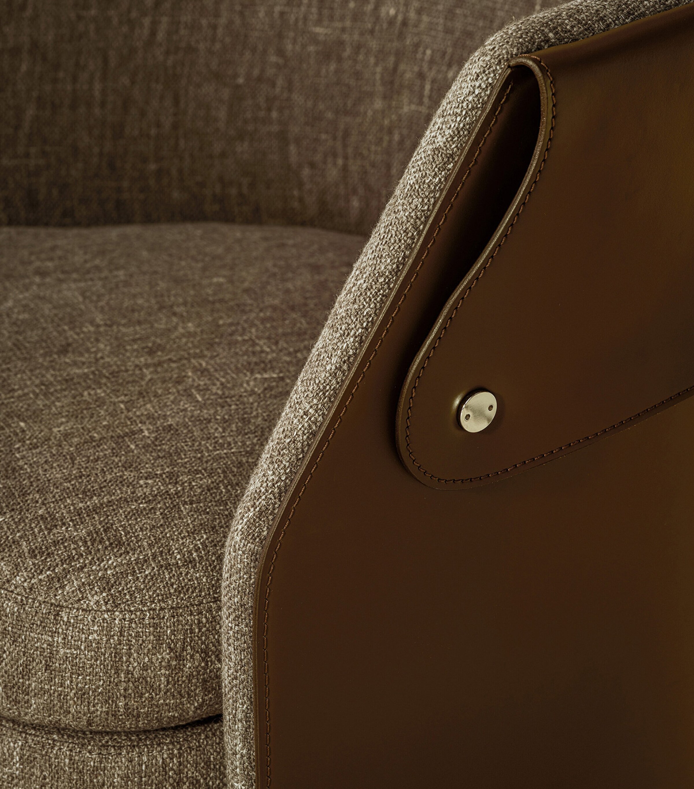 Ozzy Swivelling Dining Chair BEIGE Image 4