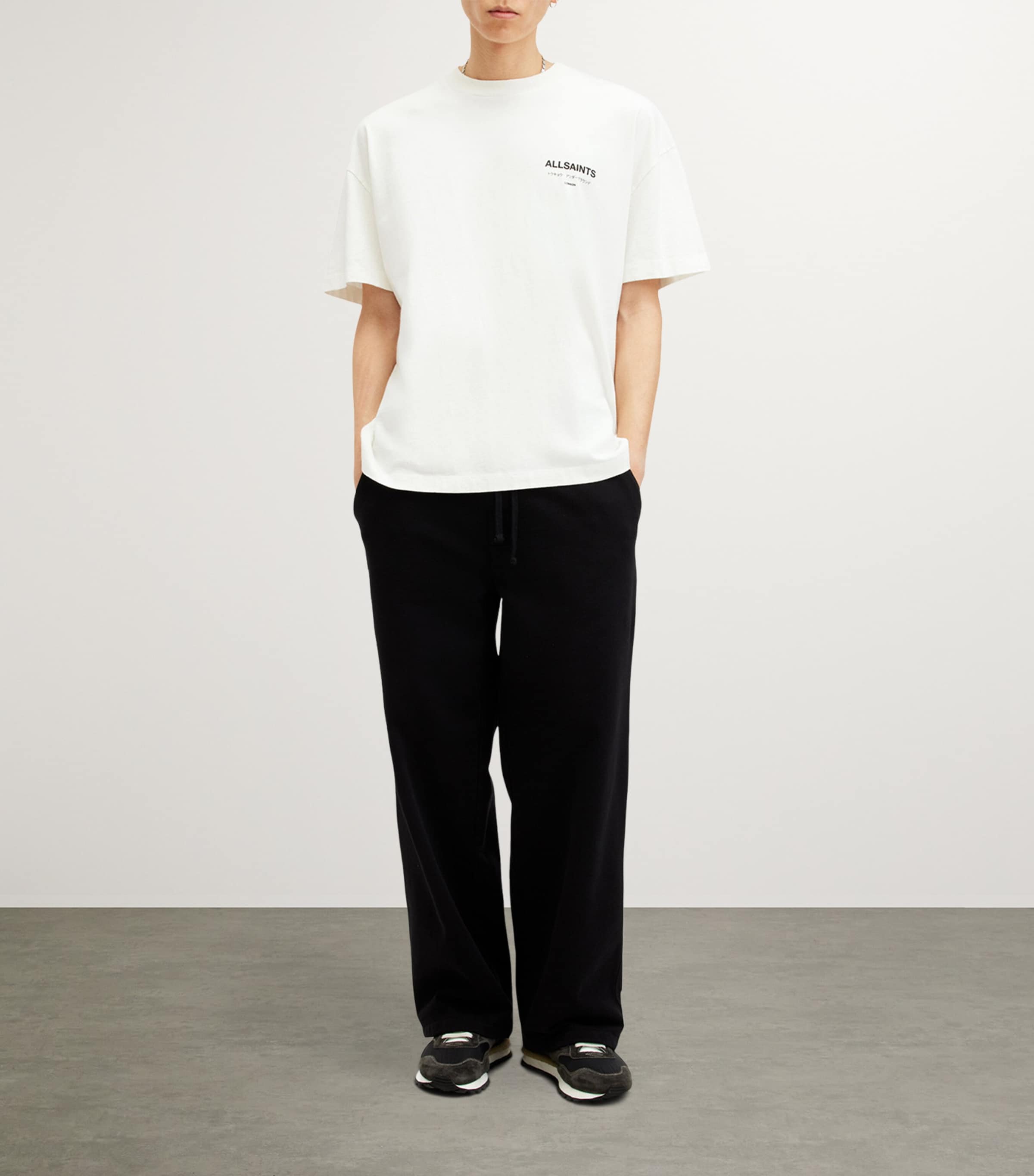 Organic Cotton Underground T-Shirt ASHEN WHITE Image 5