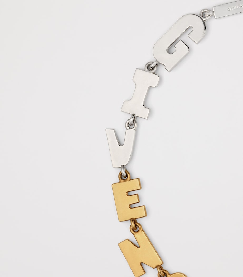 Givenchy Letters Chain Necklace Image 2