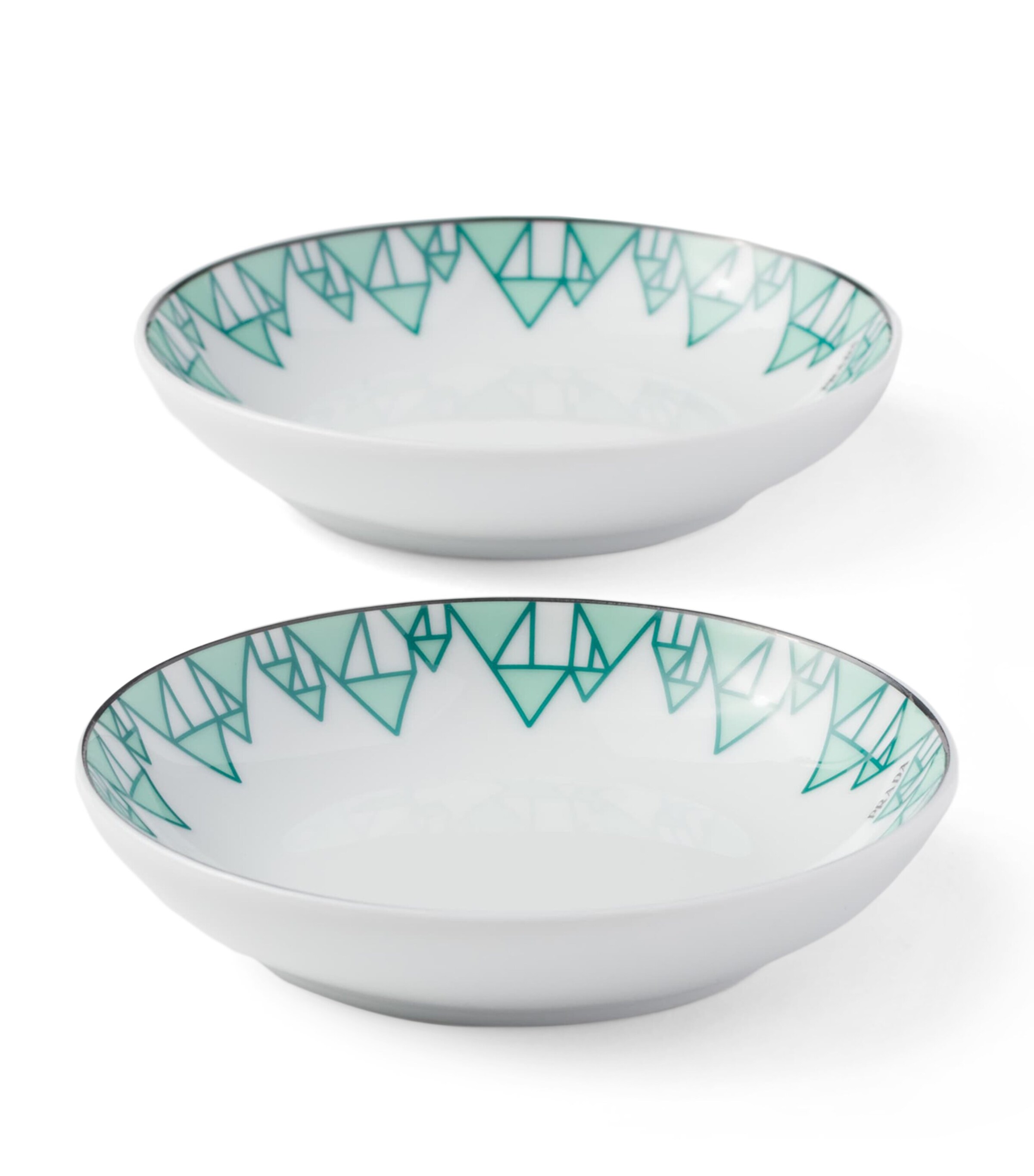 Set of 2 Porcelain Vienna Sauce Bowls (11cm) F0HM1 Image 2
