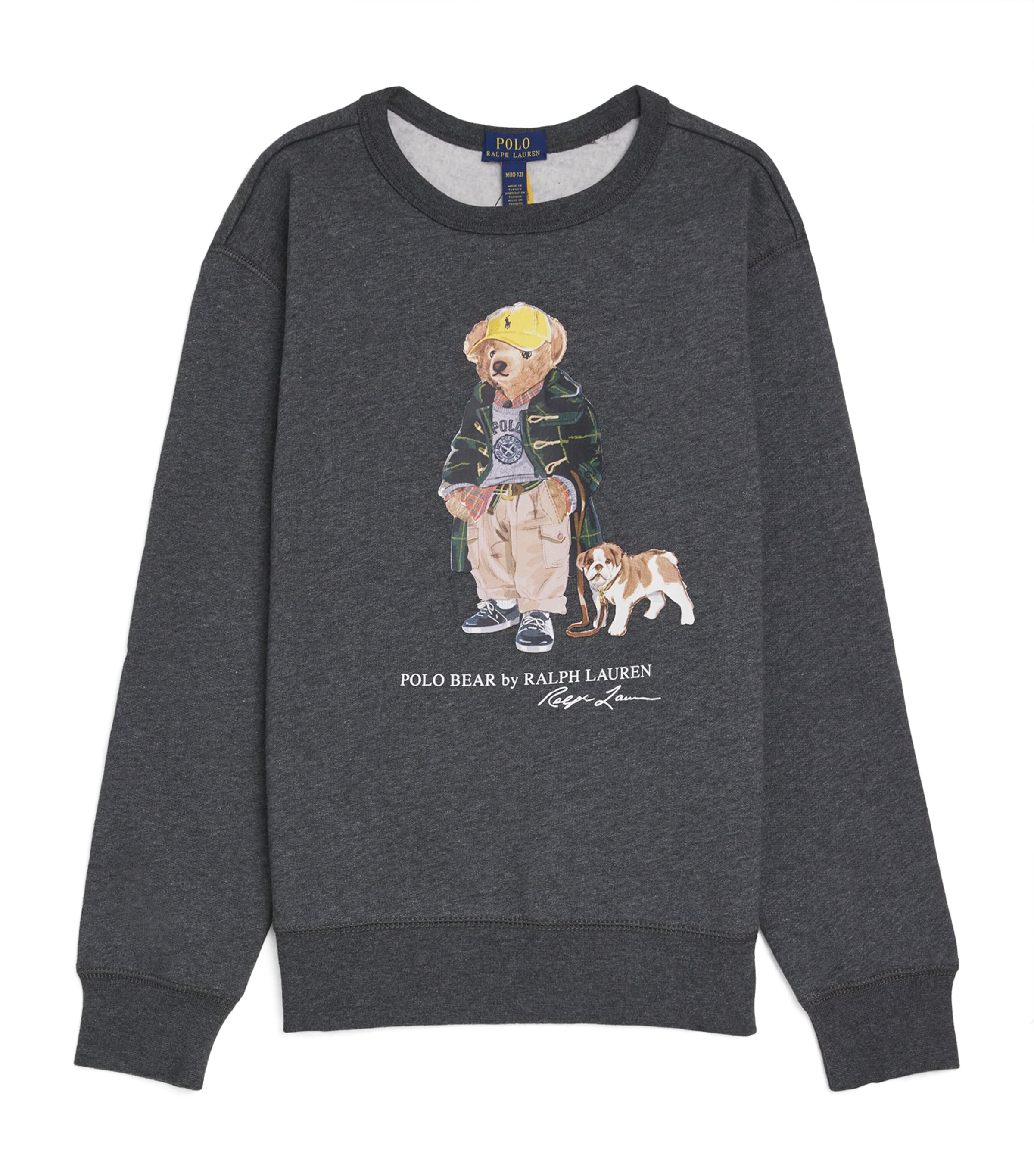 Ralph Lauren Kids Cotton Printed Sweatshirt (6-14 Years) | Kids New In | Boys Clothing | Sweatshirts & Hoodies | Designers | Polo Ralph Lauren | Ralph Lauren | Hoodies & Sweatshirts