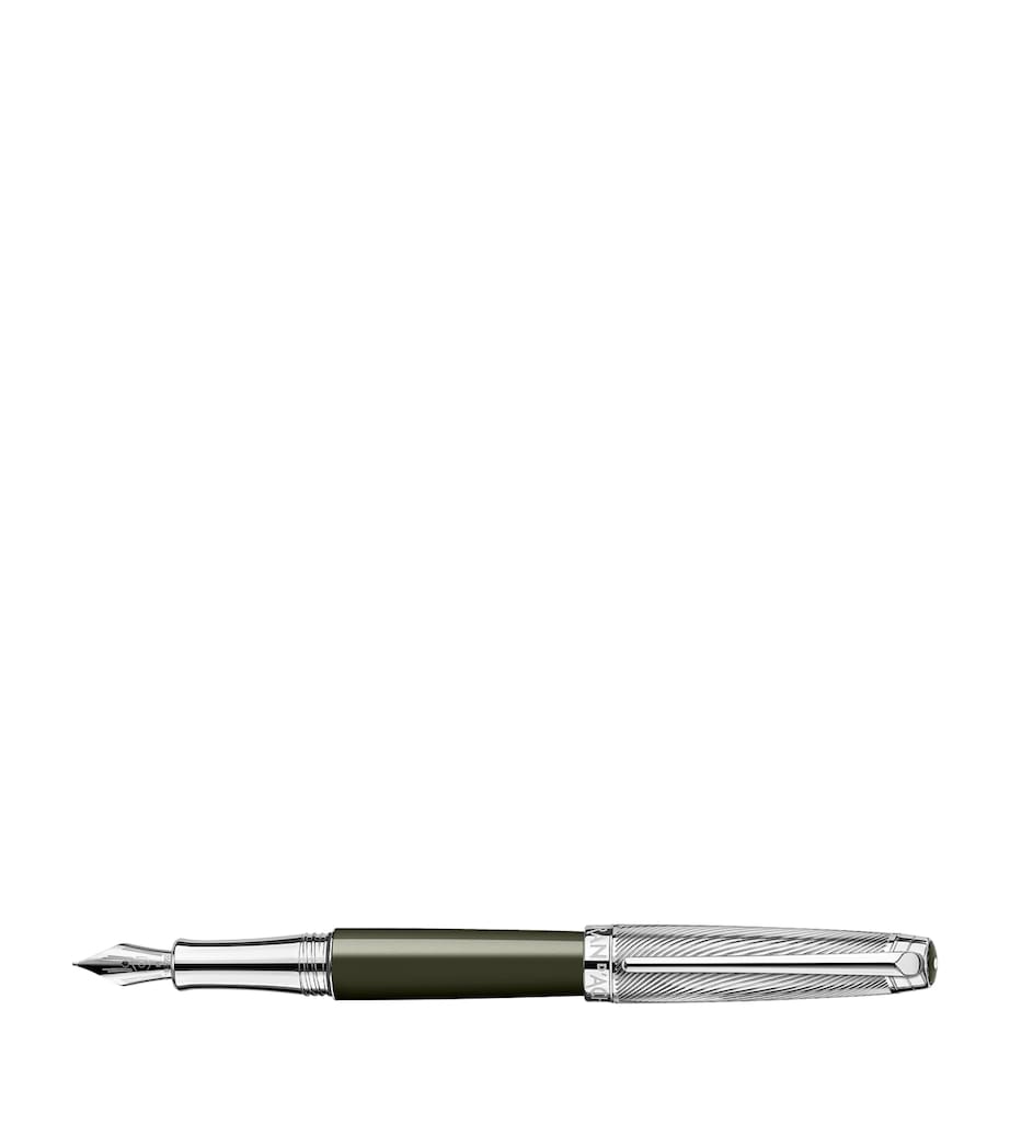 Caran d'Ache Léman Terre d'Ombre Fountain Pen Khaki Image 3