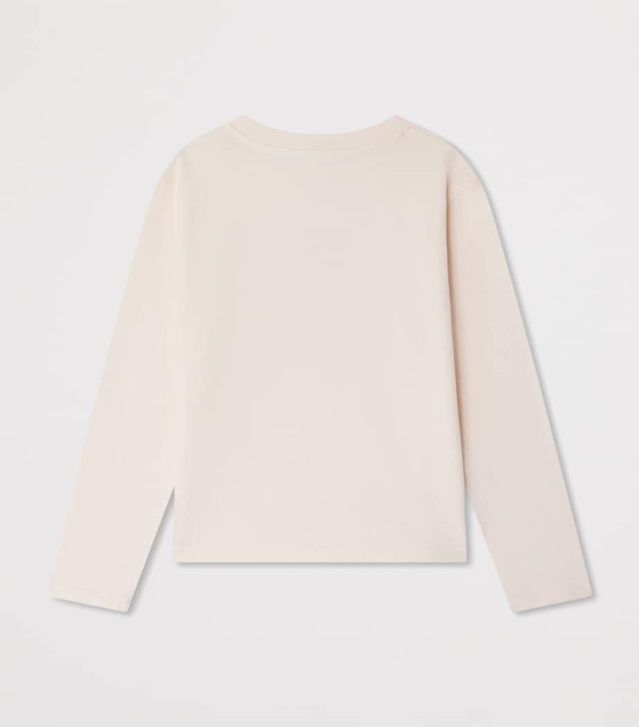 Organic Cotton Theia T-Shirt (4-14 Years) UPB ROSE PALE Image 2