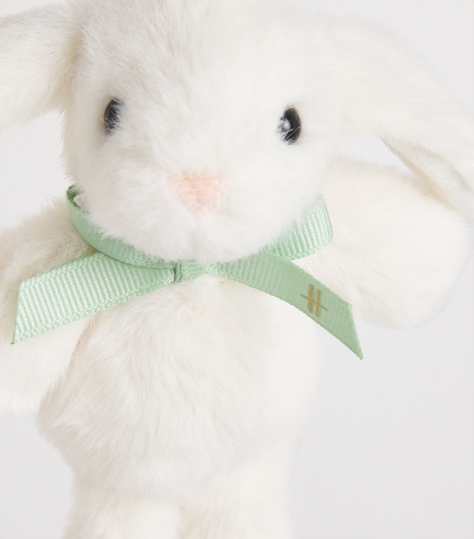 Plush Bunny Keyring WHITE Image 2