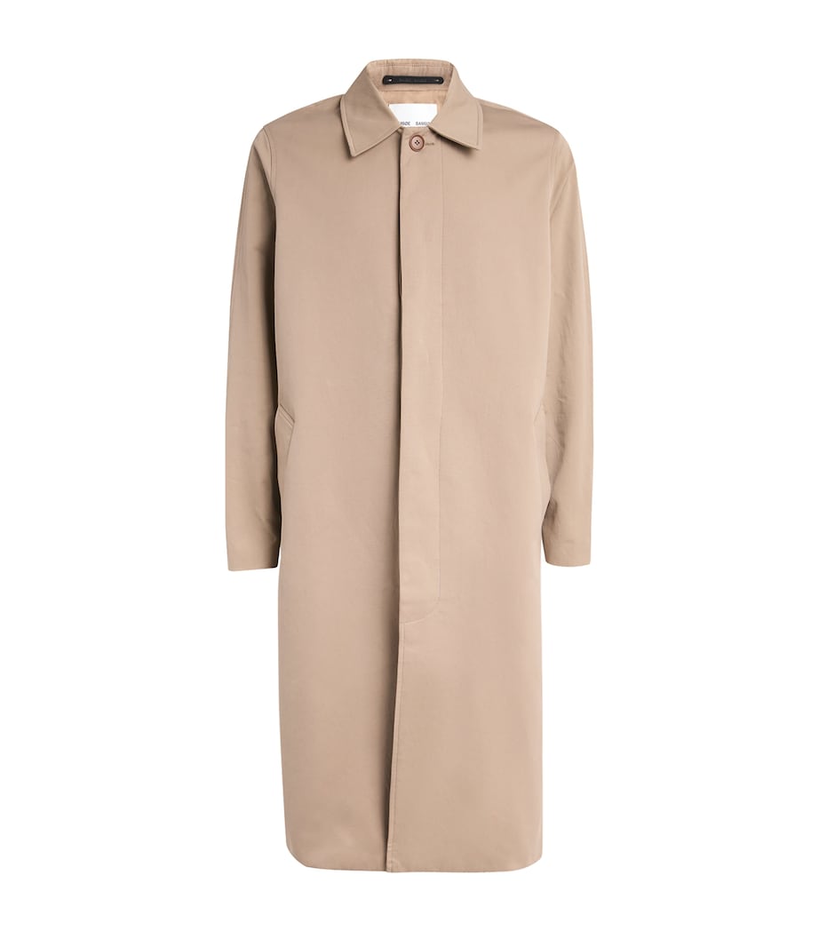 Beige Organic Cotton Sawilder Trench Coat - Image 1
